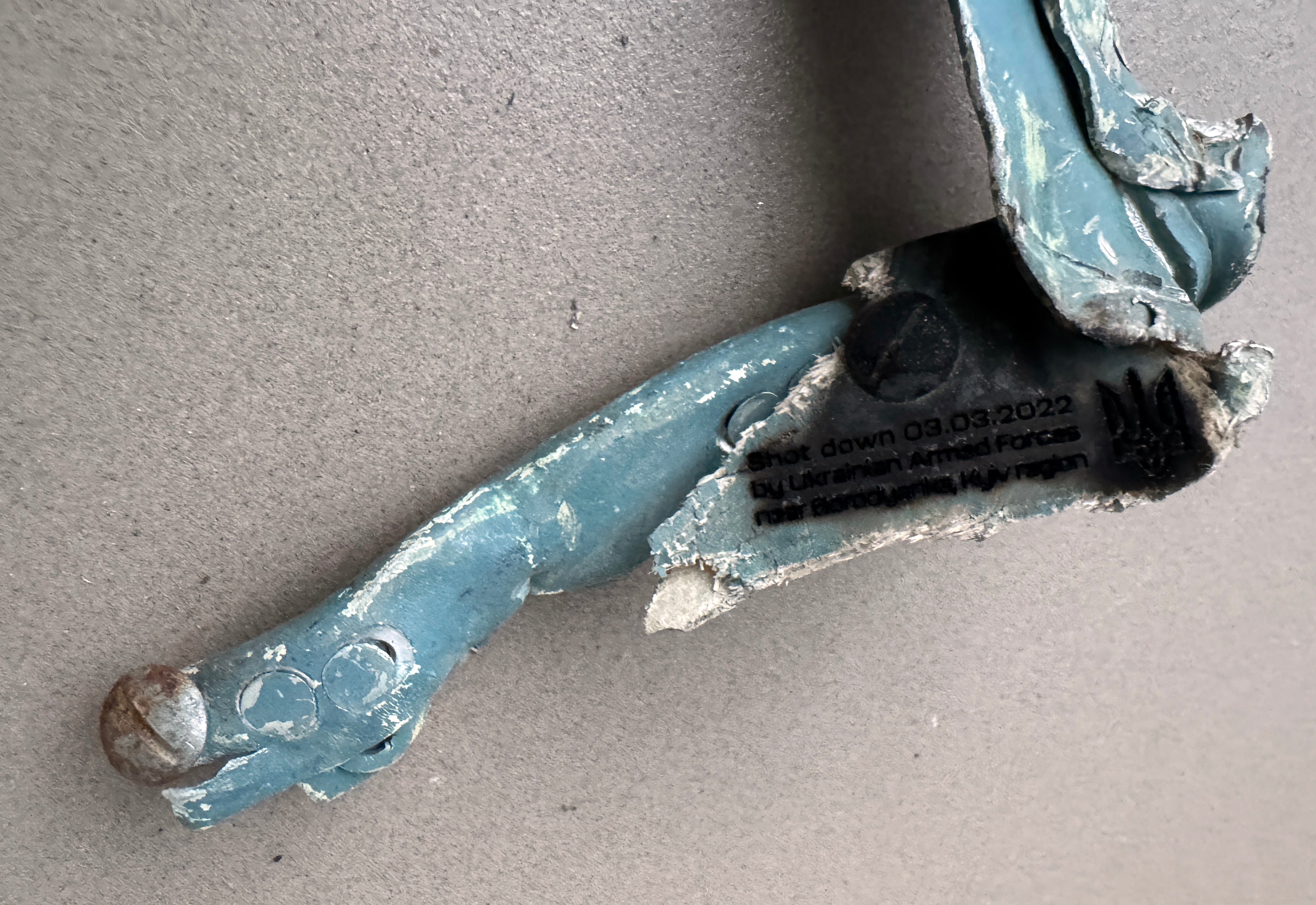 Trophy part of the front-line supersonic fighter-bomber SU 34 russian shot down jet aircraft aviation russia Ukraine war #18