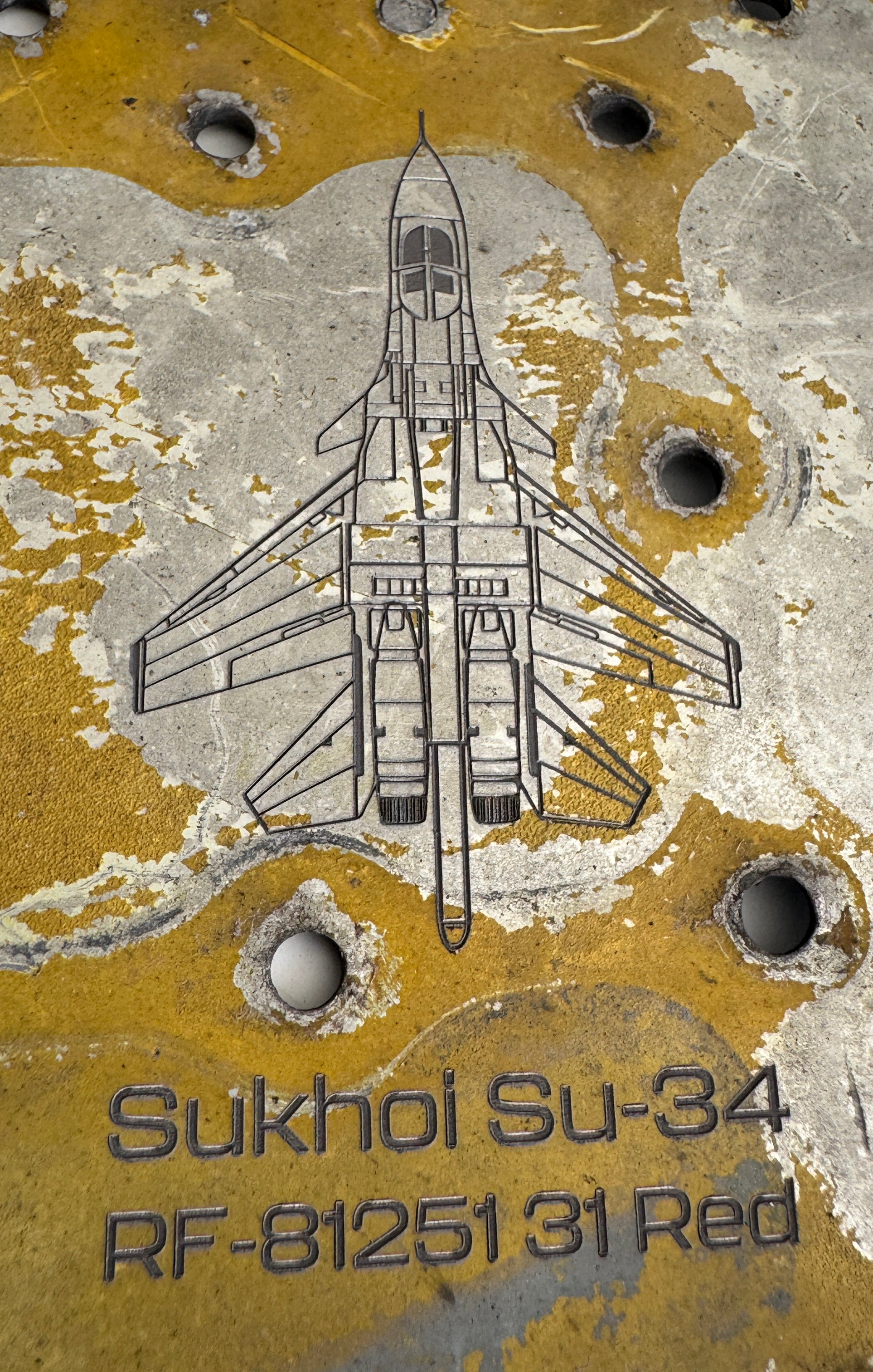 Trophy part of the front-line supersonic fighter-bomber SU 34 russian shot down aviation russia Ukraine war #64
