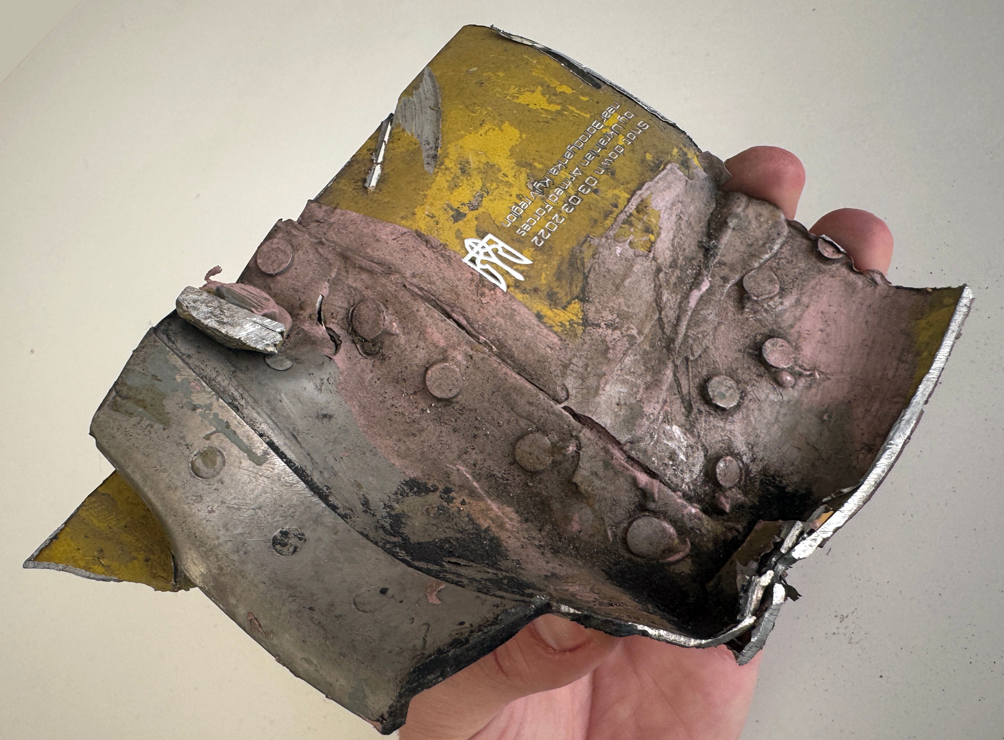 Trophy part of the front-line supersonic fighter-bomber SU 34 russian shot down aviation russia Ukraine war #134