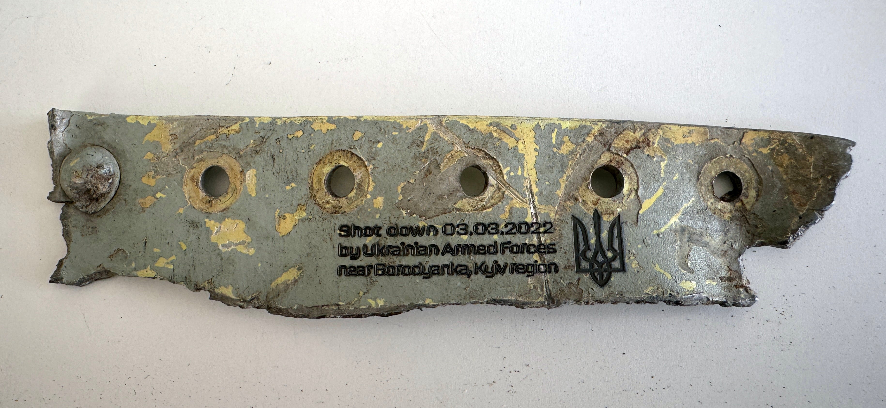 Trophy part of the front-line supersonic fighter-bomber SU 34 russian shot down jet aircraft aviation russia Ukraine war #31