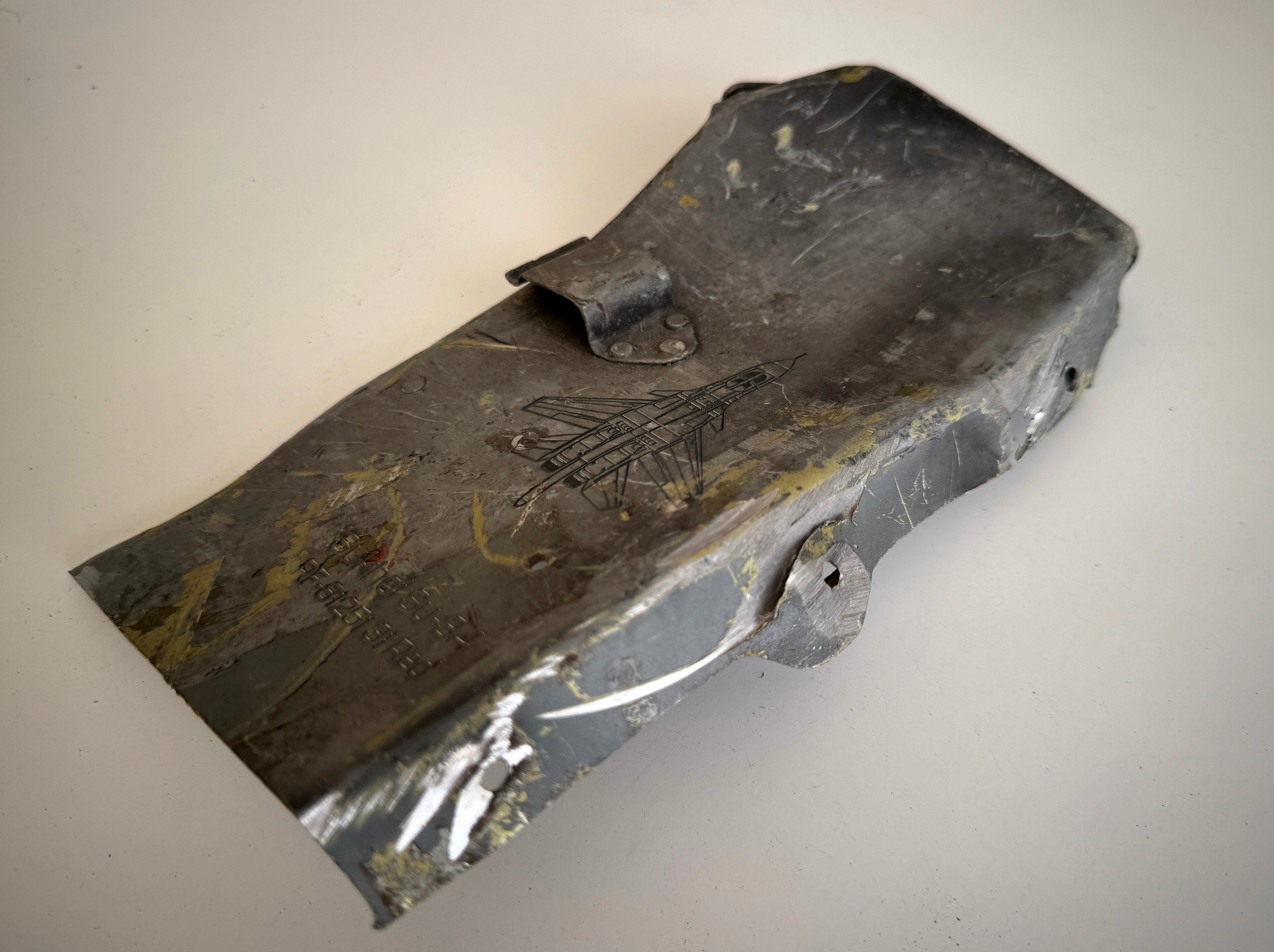 Trophy part of the front-line supersonic fighter-bomber SU 34 russian shot down aviation russia Ukraine war #129