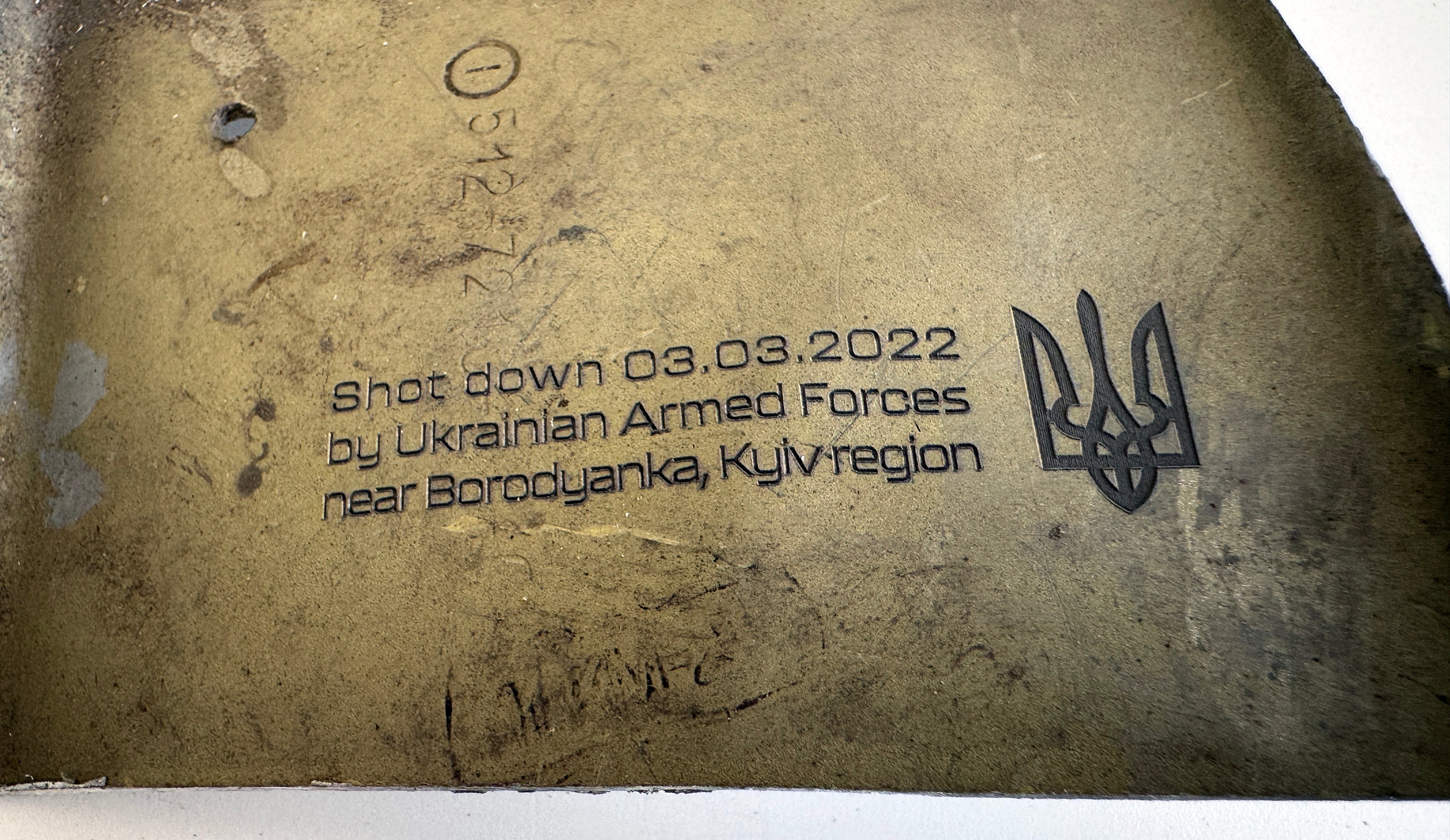 Trophy part of the front-line supersonic fighter-bomber SU 34 russian shot down aviation russia Ukraine war #129