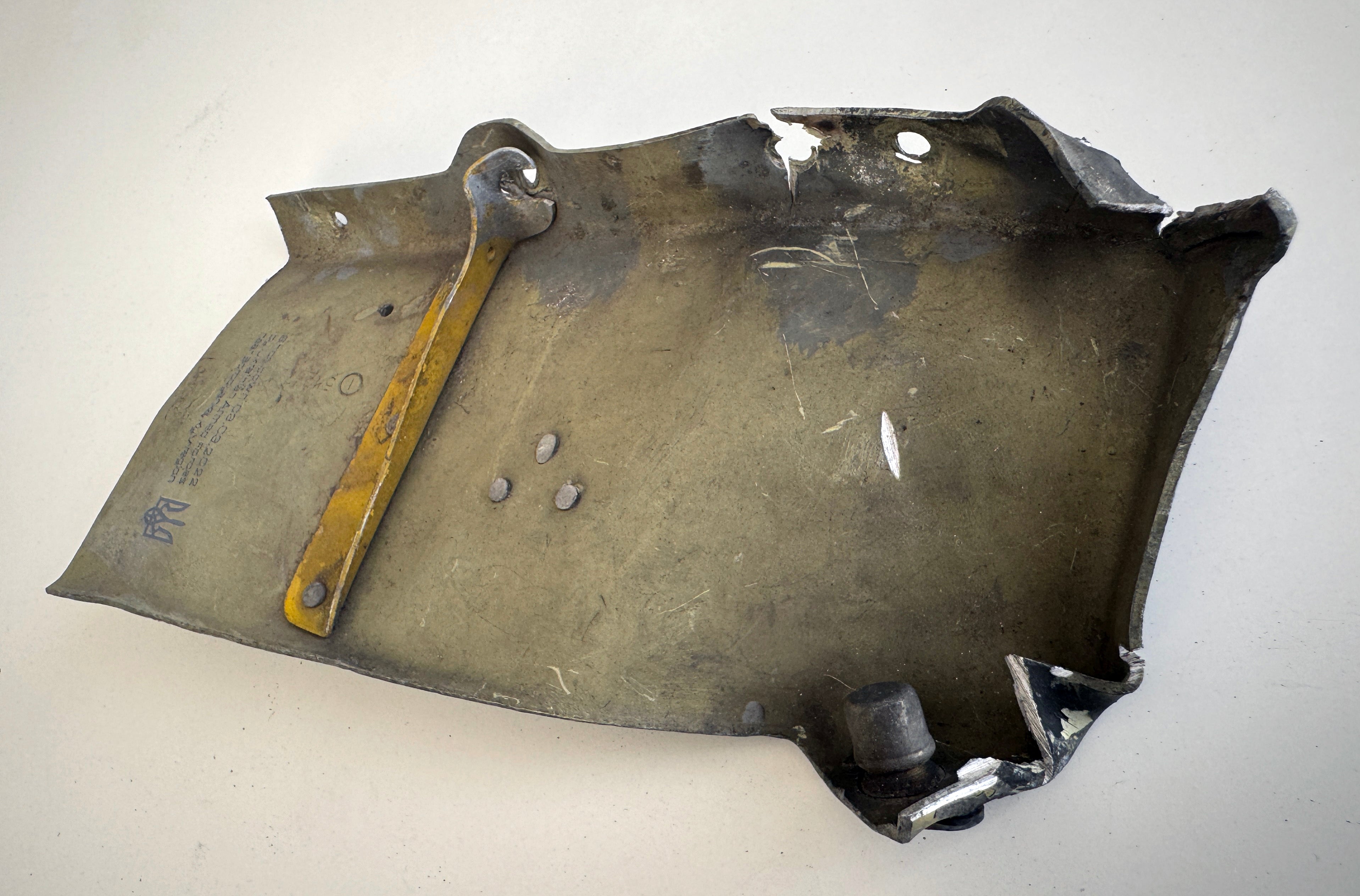 Trophy part of the front-line supersonic fighter-bomber SU 34 russian shot down aviation russia Ukraine war #129