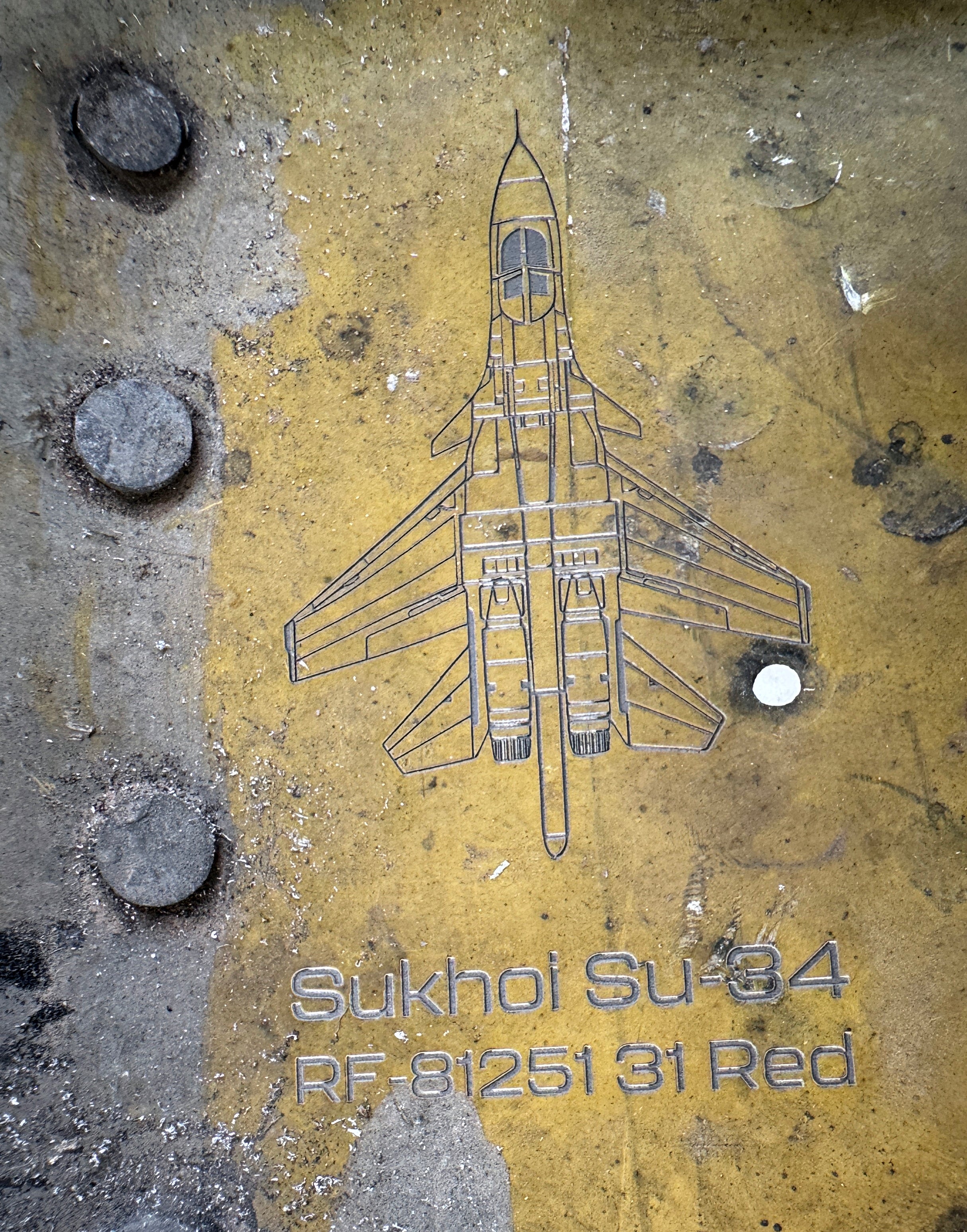 Trophy part of the front-line supersonic fighter-bomber SU 34 russian shot down aviation russia Ukraine war #128
