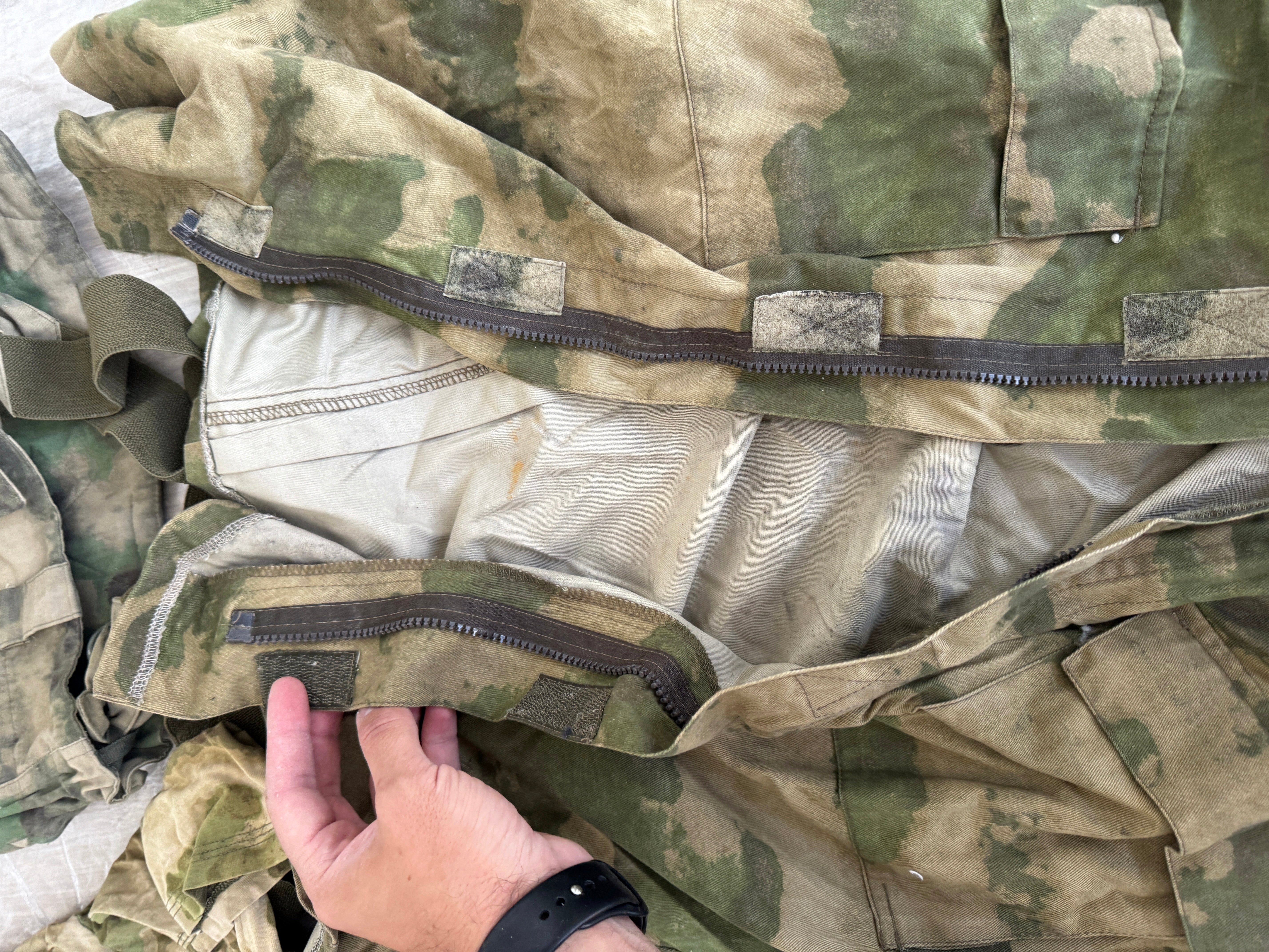 Trophy russian soldier set Uniform Kadyrovite Chechen jacket patch t-shirt costume pants camo moss russian military army Russia Ukraine war 2022-2024 #4