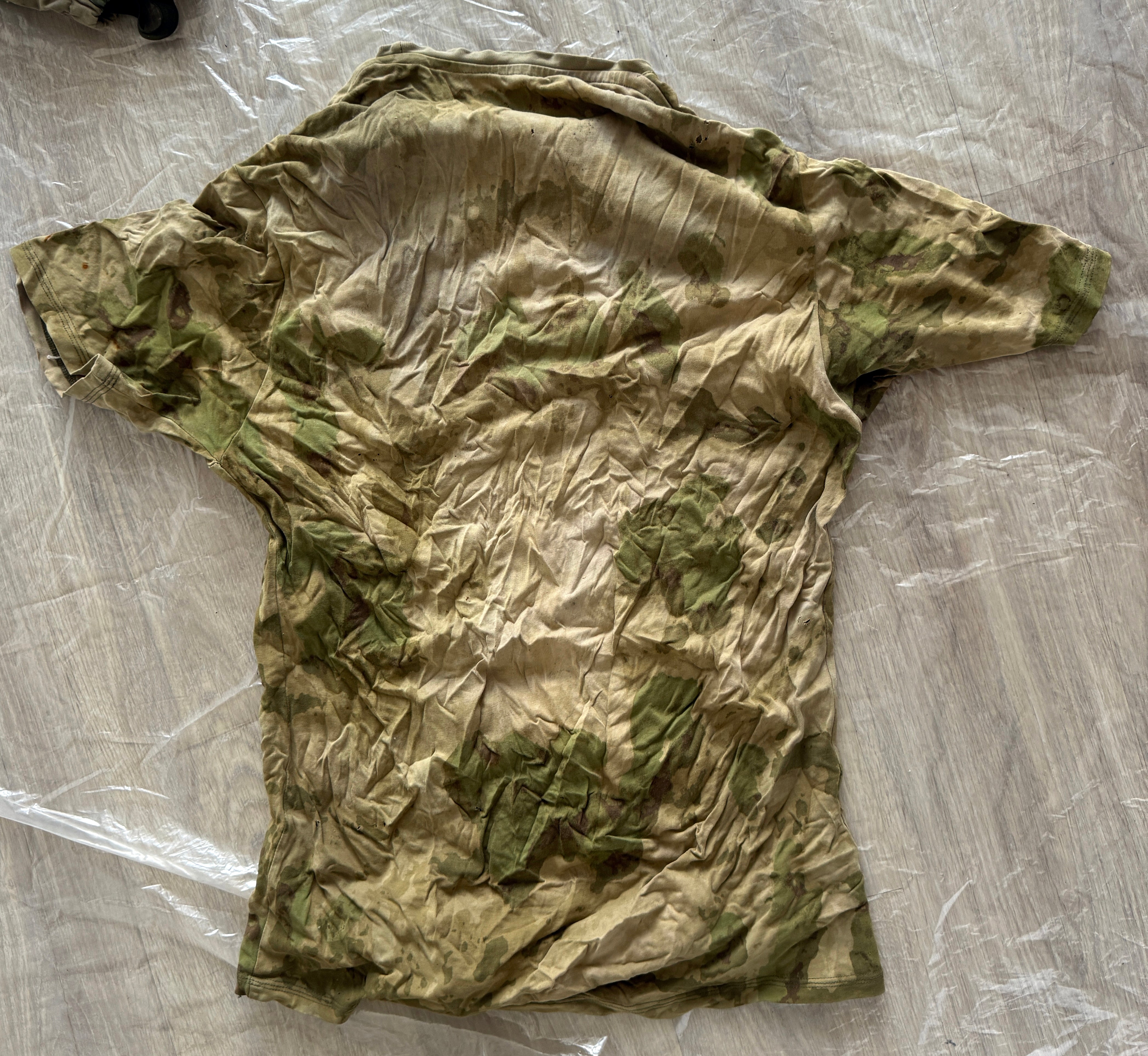 Trophy russian soldier set Uniform Kadyrovite Chechen jacket patch t-shirt costume pants camo moss russian military army Russia Ukraine war 2022-2024 #4