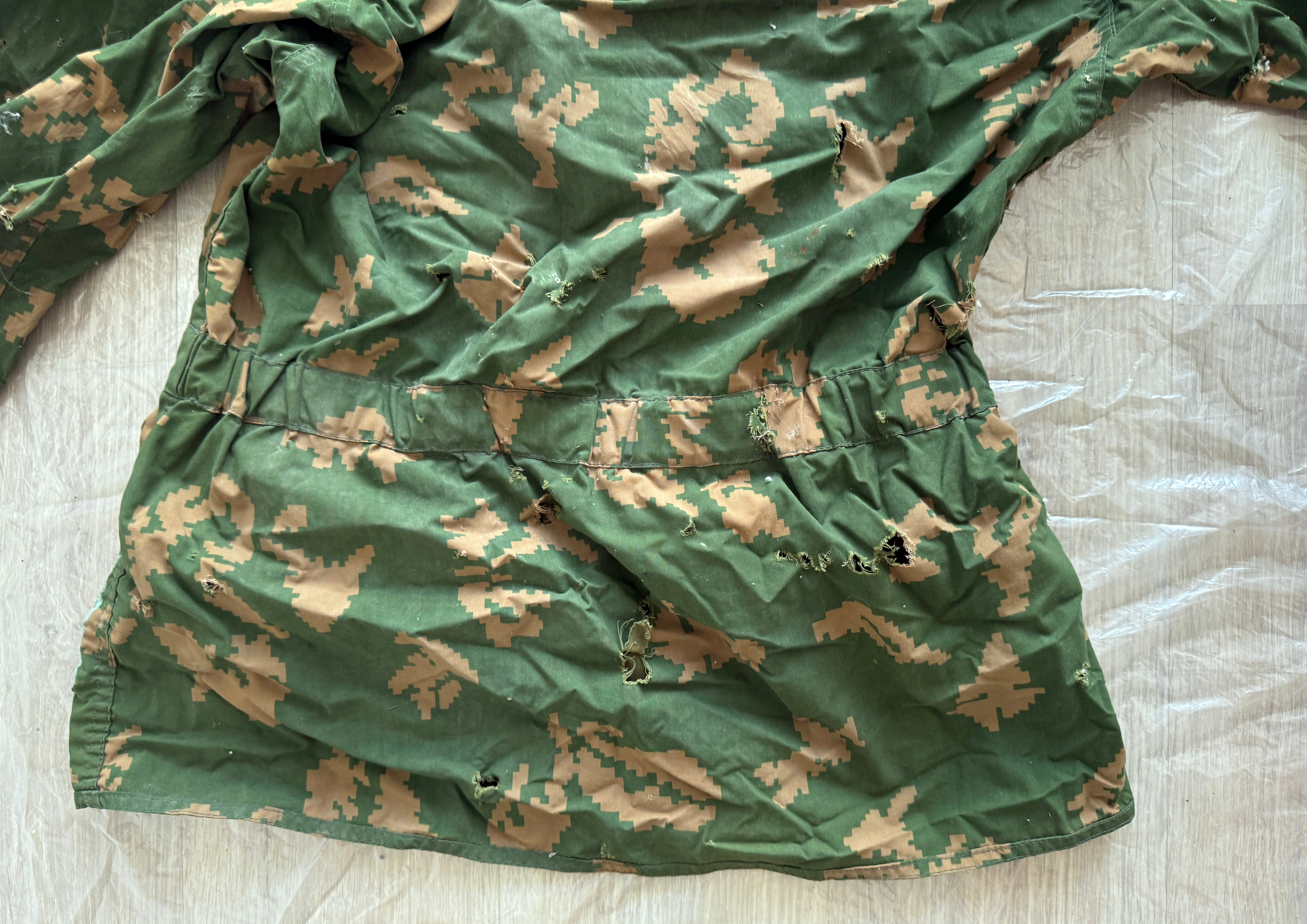 Trophy russian soldier set Uniform Kadyrovite Chechen patch jacket costume pants camo russian military army Russia Ukraine war 2022-2024