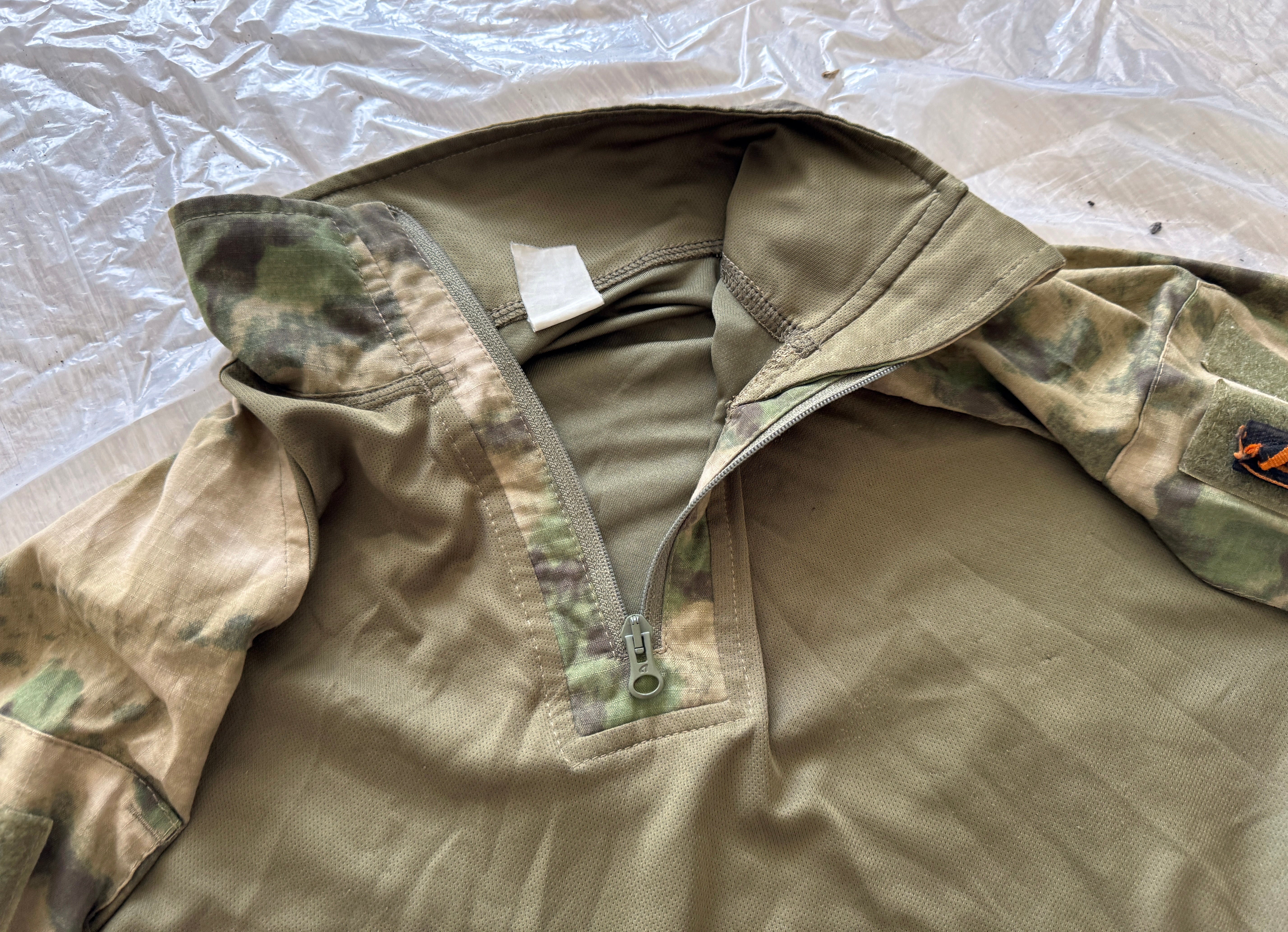 Trophy special forces soldier uniform Kadyrovite Chechen UBACS jacket patch camo russian military army Russia Ukraine war 2022-2024