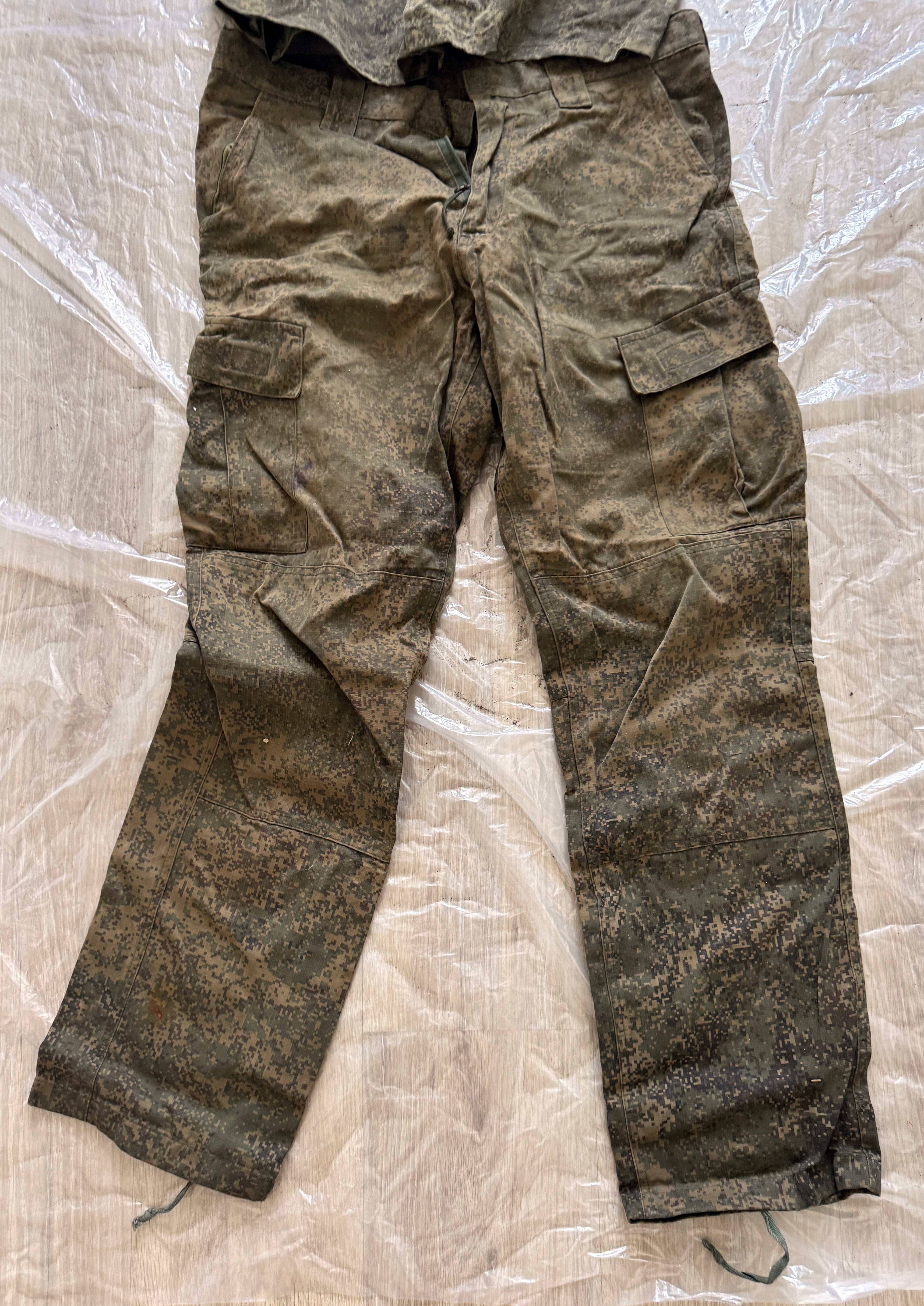 Trophy soldier set uniform jacket cap patch costume pants camo russian military army Russia Ukraine war 2022-2024 #2
