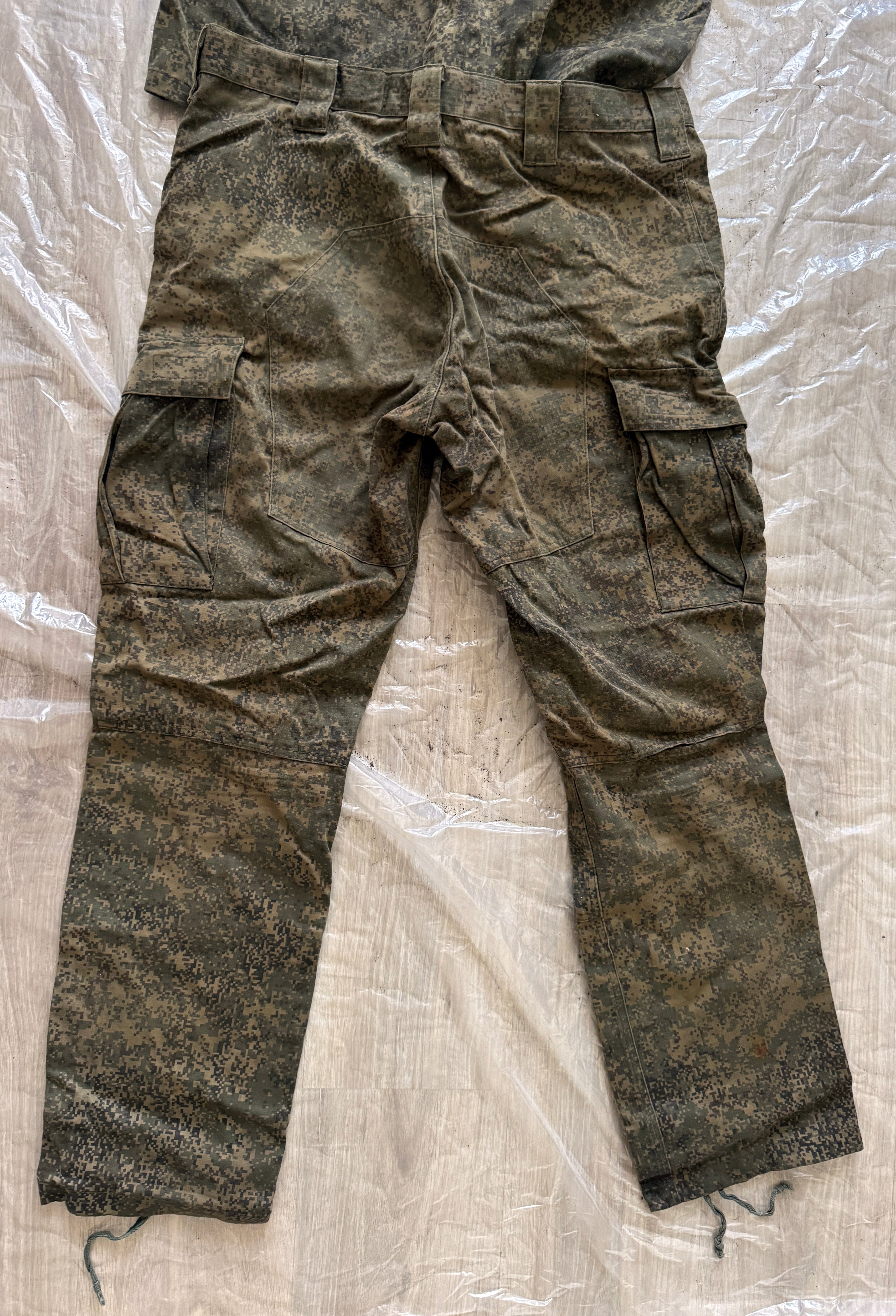 Trophy soldier set uniform jacket cap patch costume pants camo russian military army Russia Ukraine war 2022-2024 #2