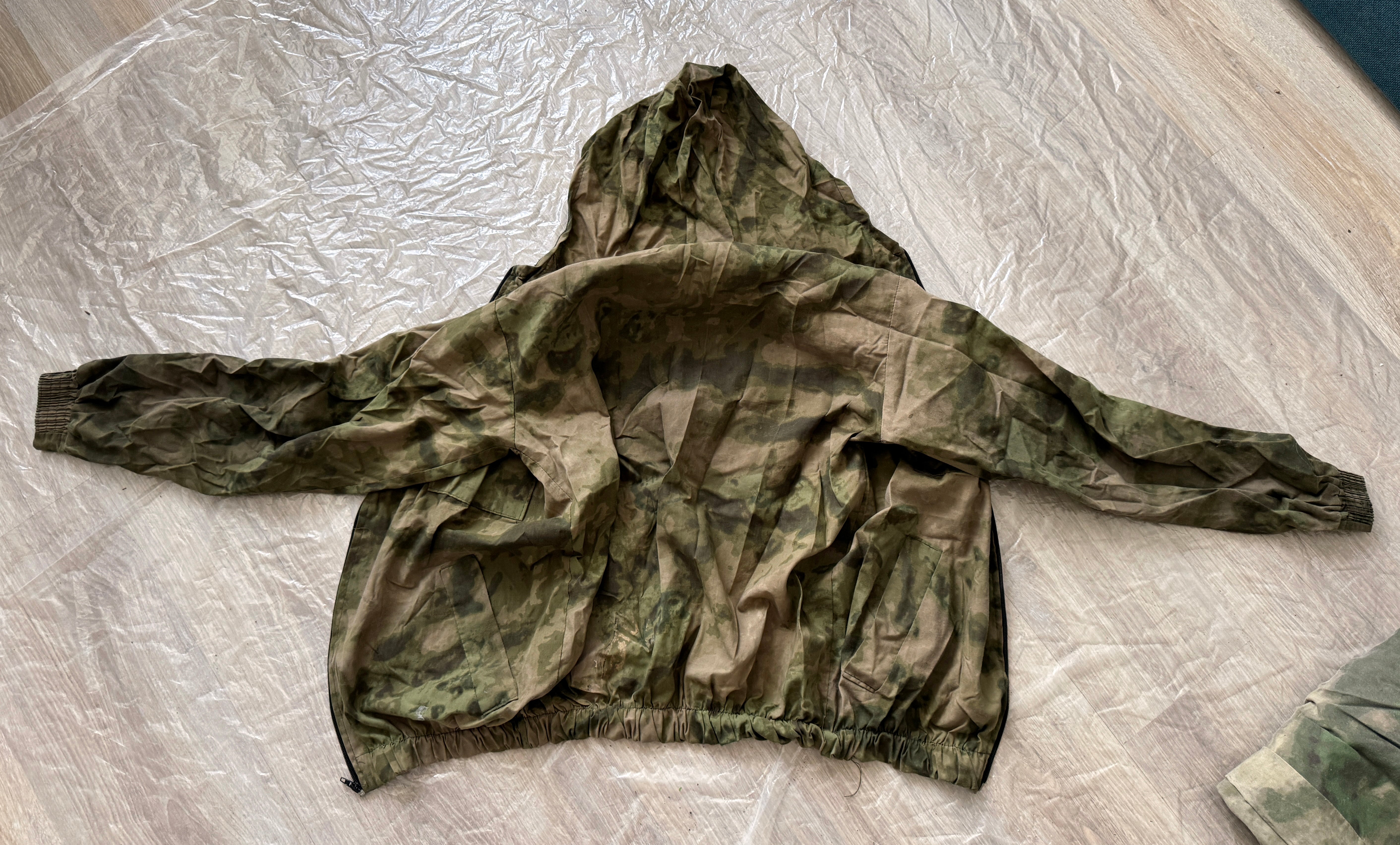 Trophy russian soldier set special forces uniform Kadyrovite Chechen jacket costume pants camo moss russia military army Ukraine war 2022-2024 #3