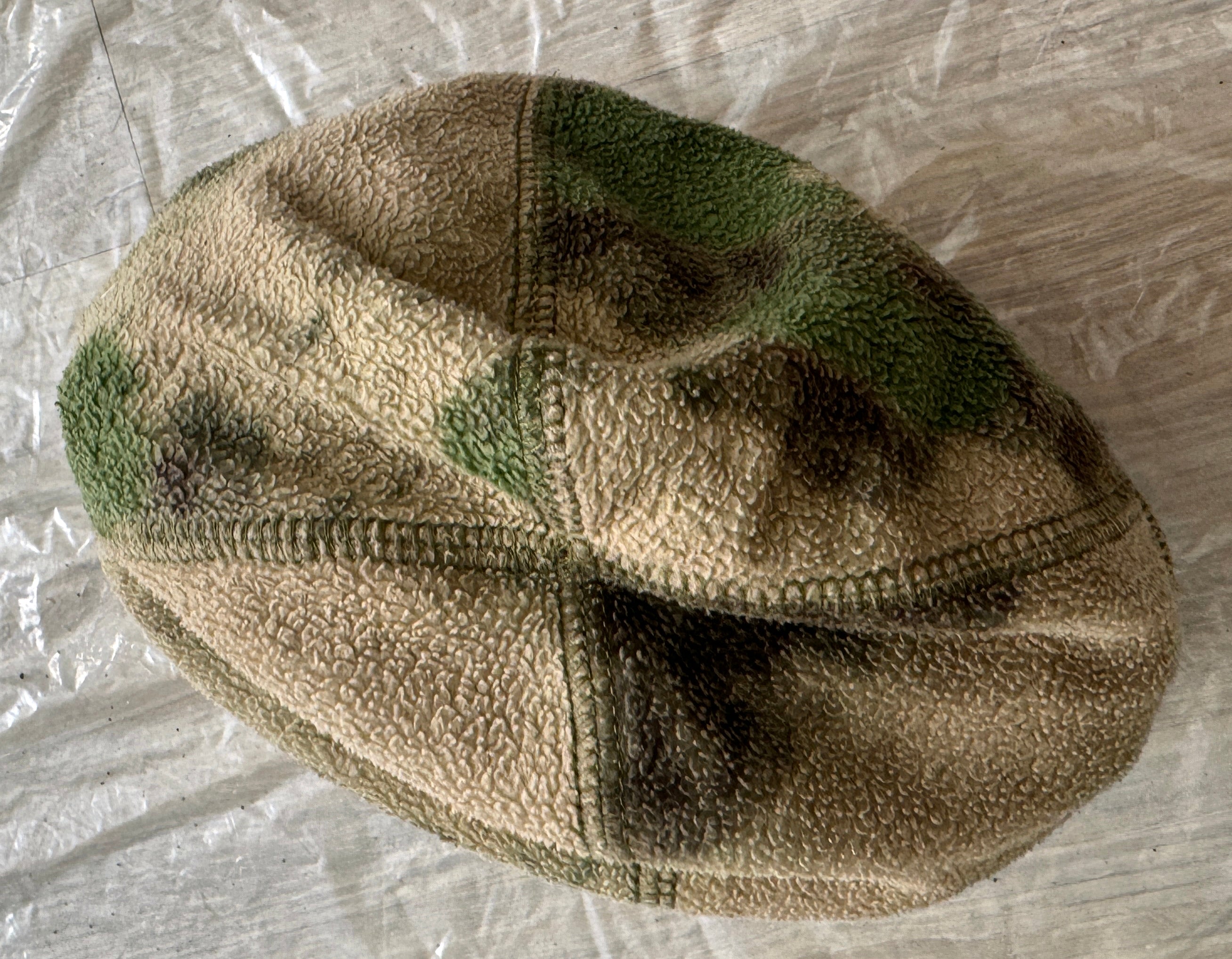Trophy russian soldier Kadyrovite Chechen winter hat uniform camo russia military army Ukraine war 2022-2024