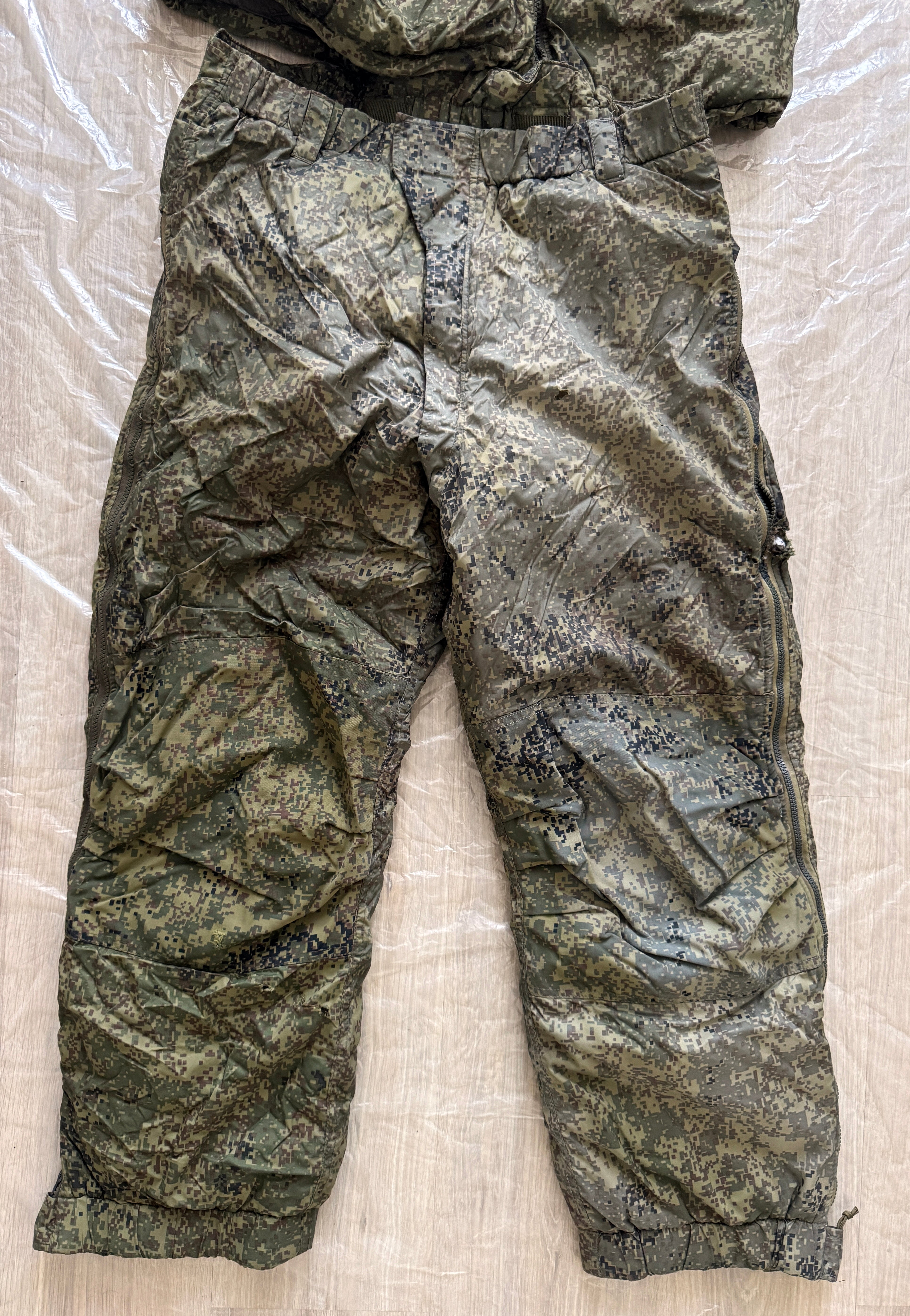 Trophy russian PMC soldier set uniform winter jacket patch costume pants camo russia military army Ukraine war 2022-2024 #5