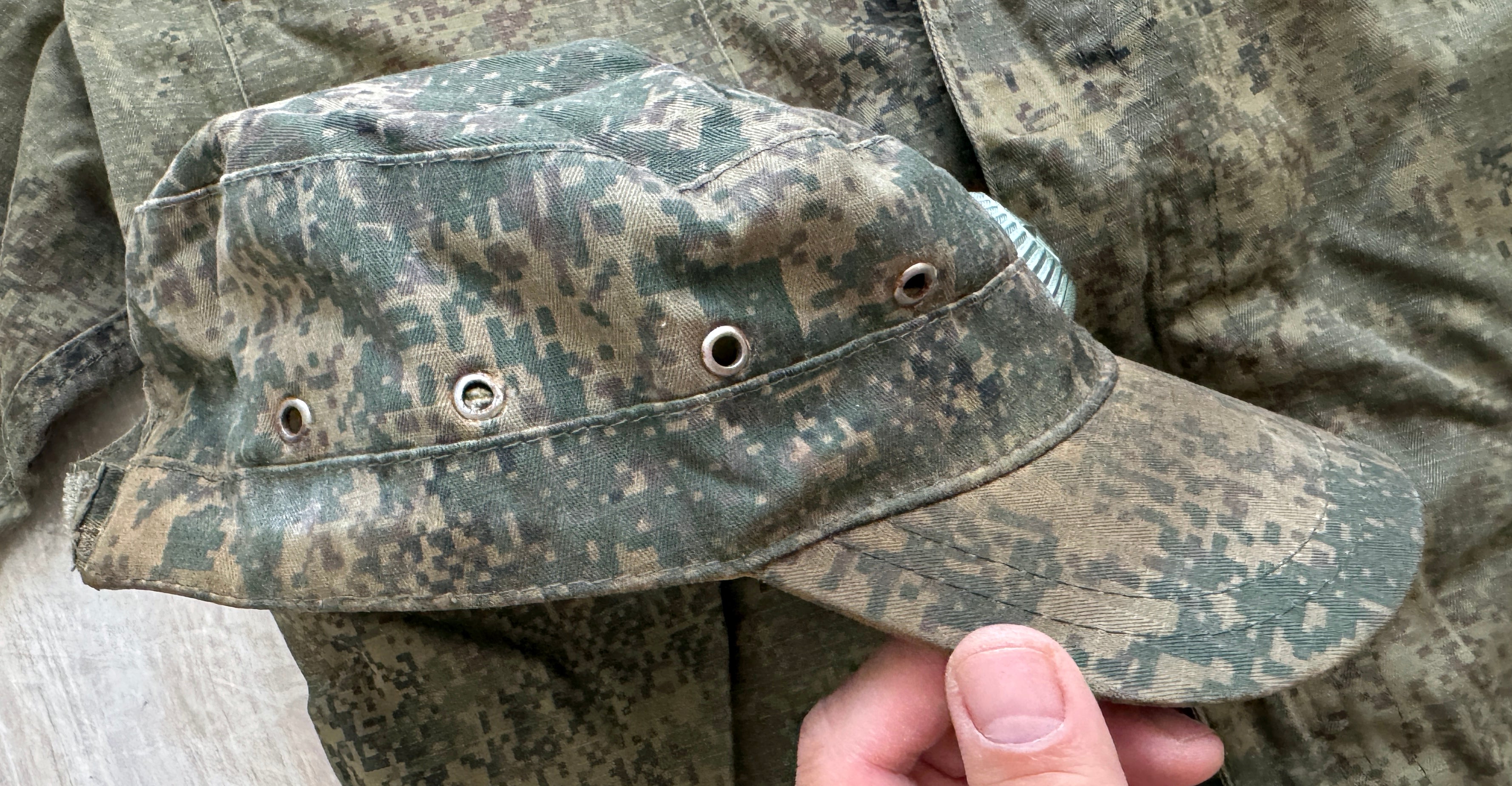 Trophy russian PMC soldier set uniform jacket cap patch costume pants camo russia military army Ukraine war 2022-2024 #5