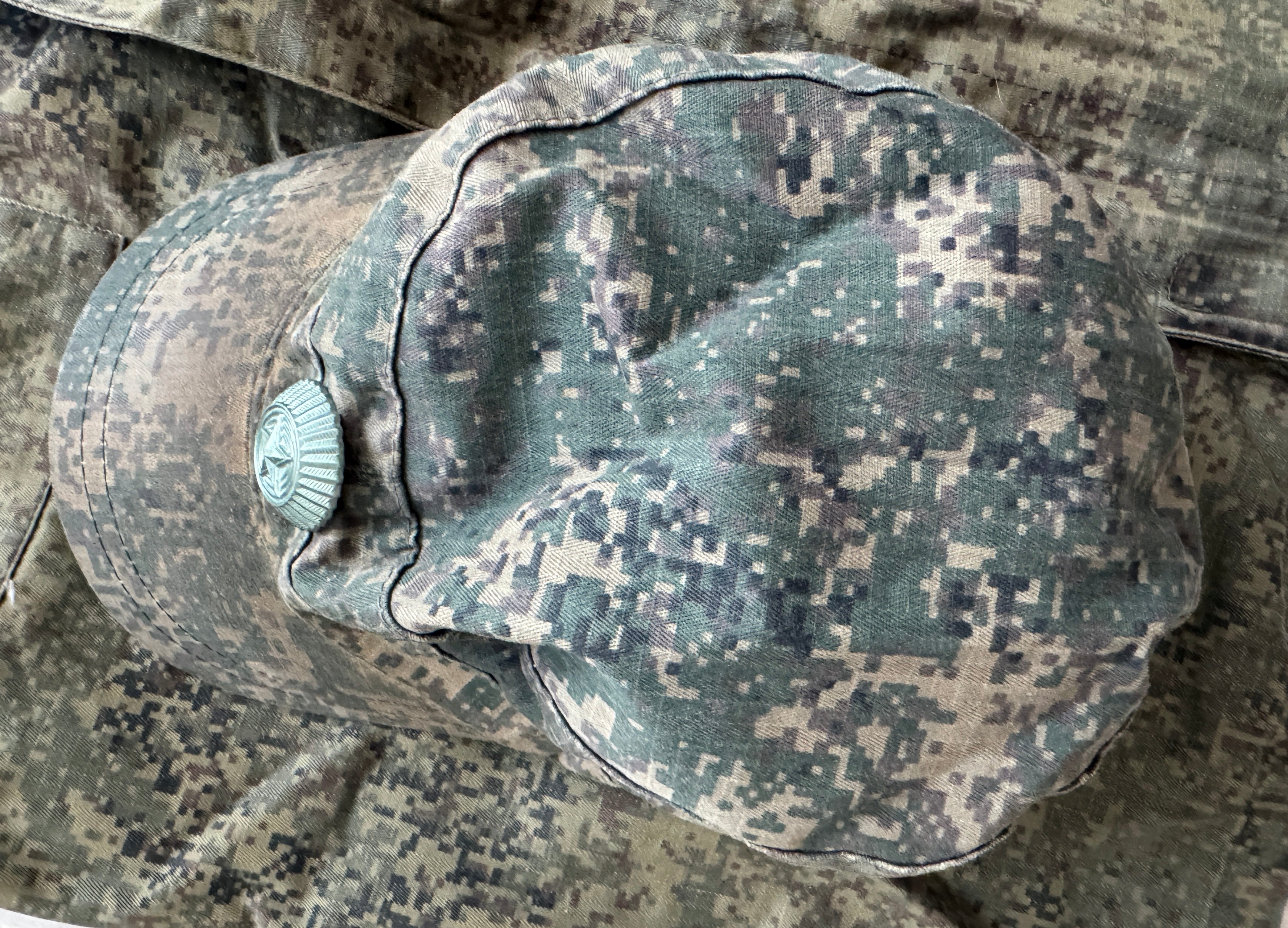 Trophy russian PMC soldier set uniform jacket cap patch costume pants camo russia military army Ukraine war 2022-2024 #5