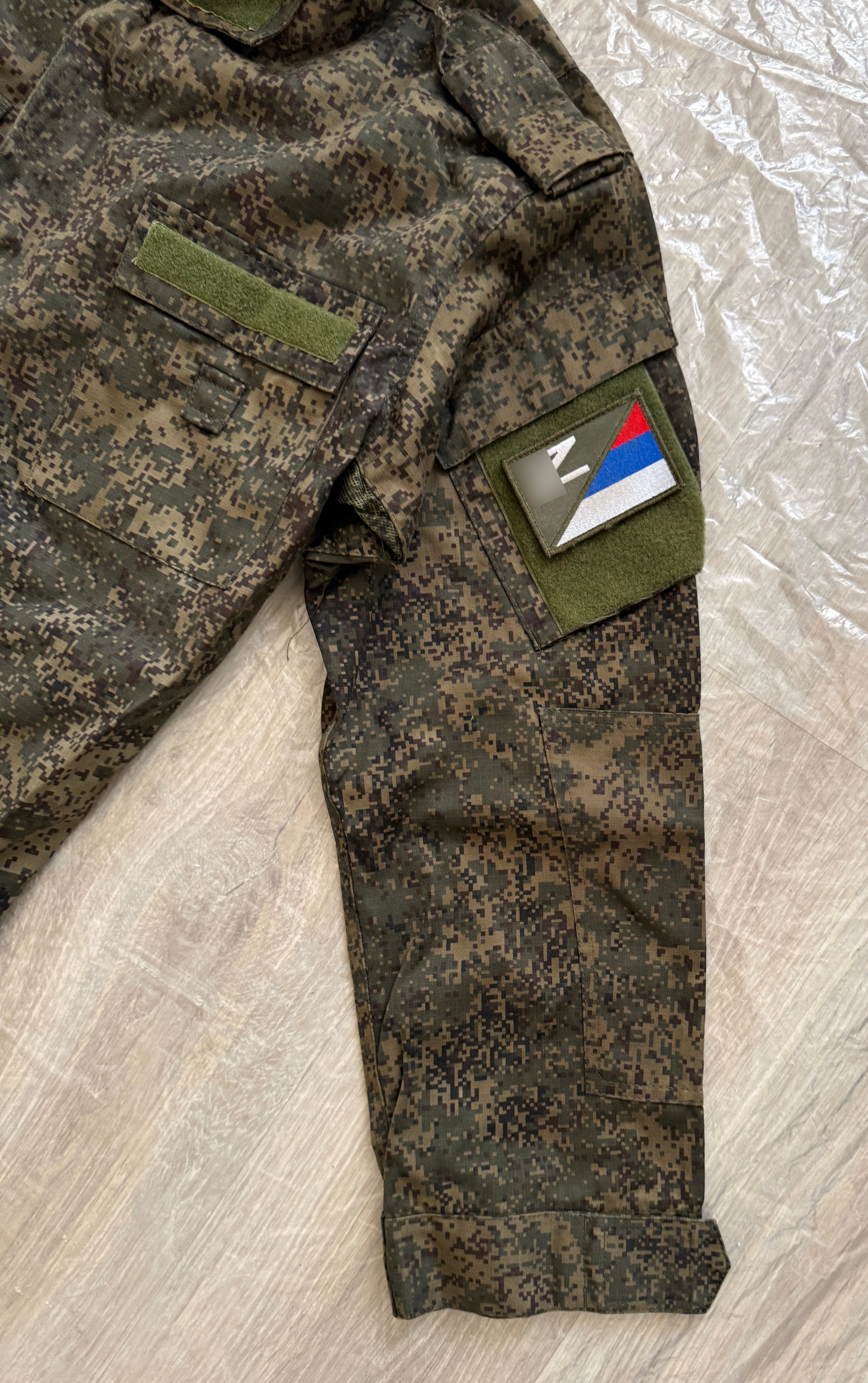 Trophy russian soldier set uniform jacket cap patch sniper costume pants camo russia military army Ukraine war 2022-2024 #4