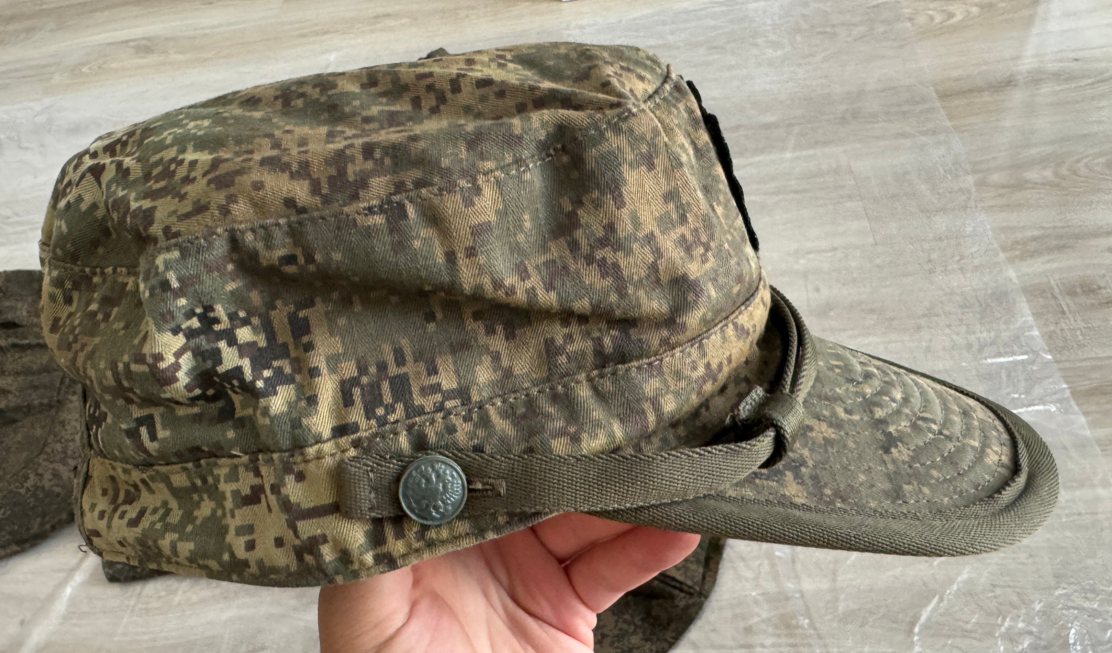 Trophy russian soldier set uniform jacket cap patch sniper costume pants camo russia military army Ukraine war 2022-2024 #4