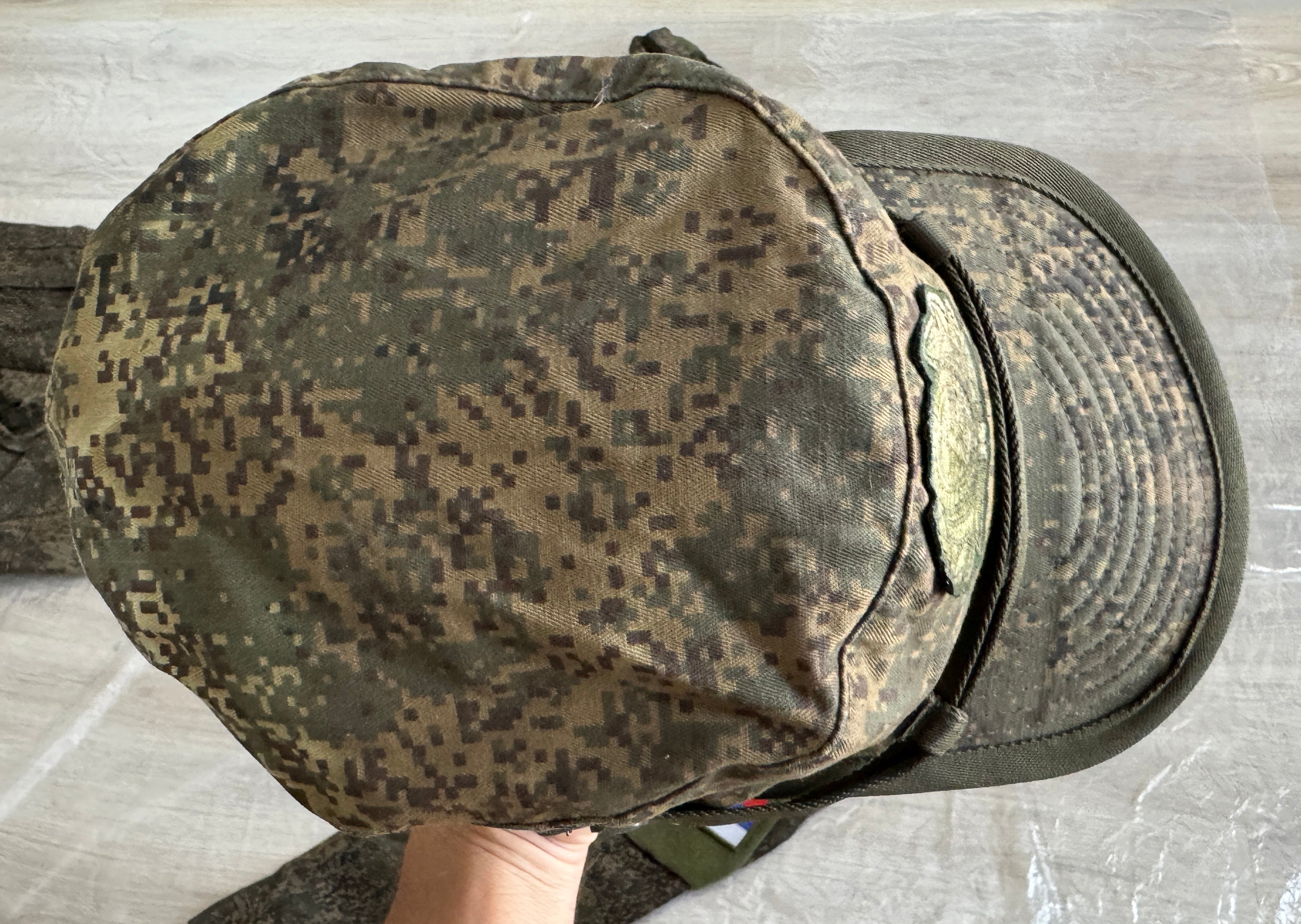 Trophy russian soldier set uniform jacket cap patch sniper costume pants camo russia military army Ukraine war 2022-2024 #4
