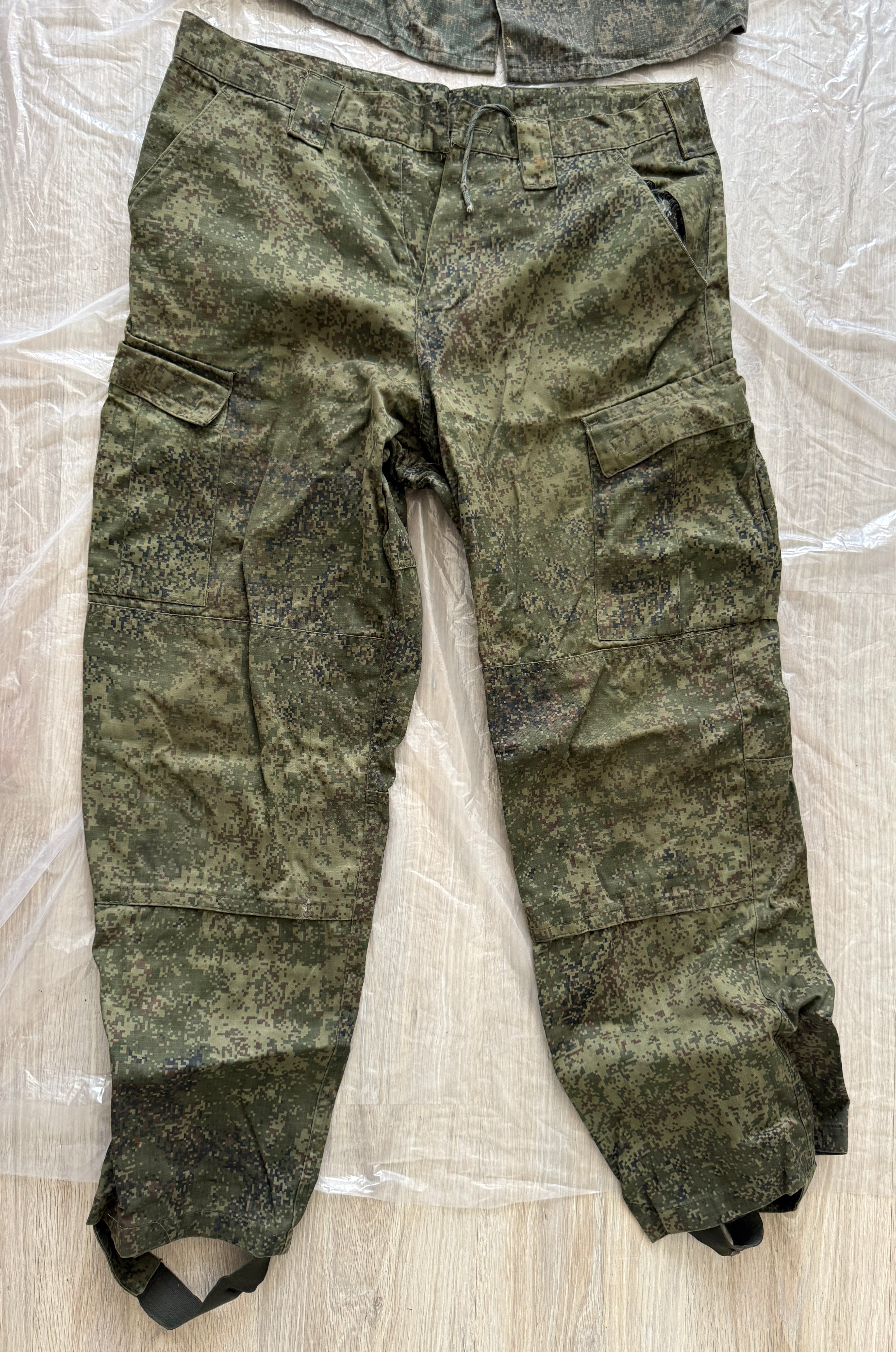 Trophy russian soldier set uniform jacket cap costume pants camo russia military army Ukraine war 2022-2024 #4