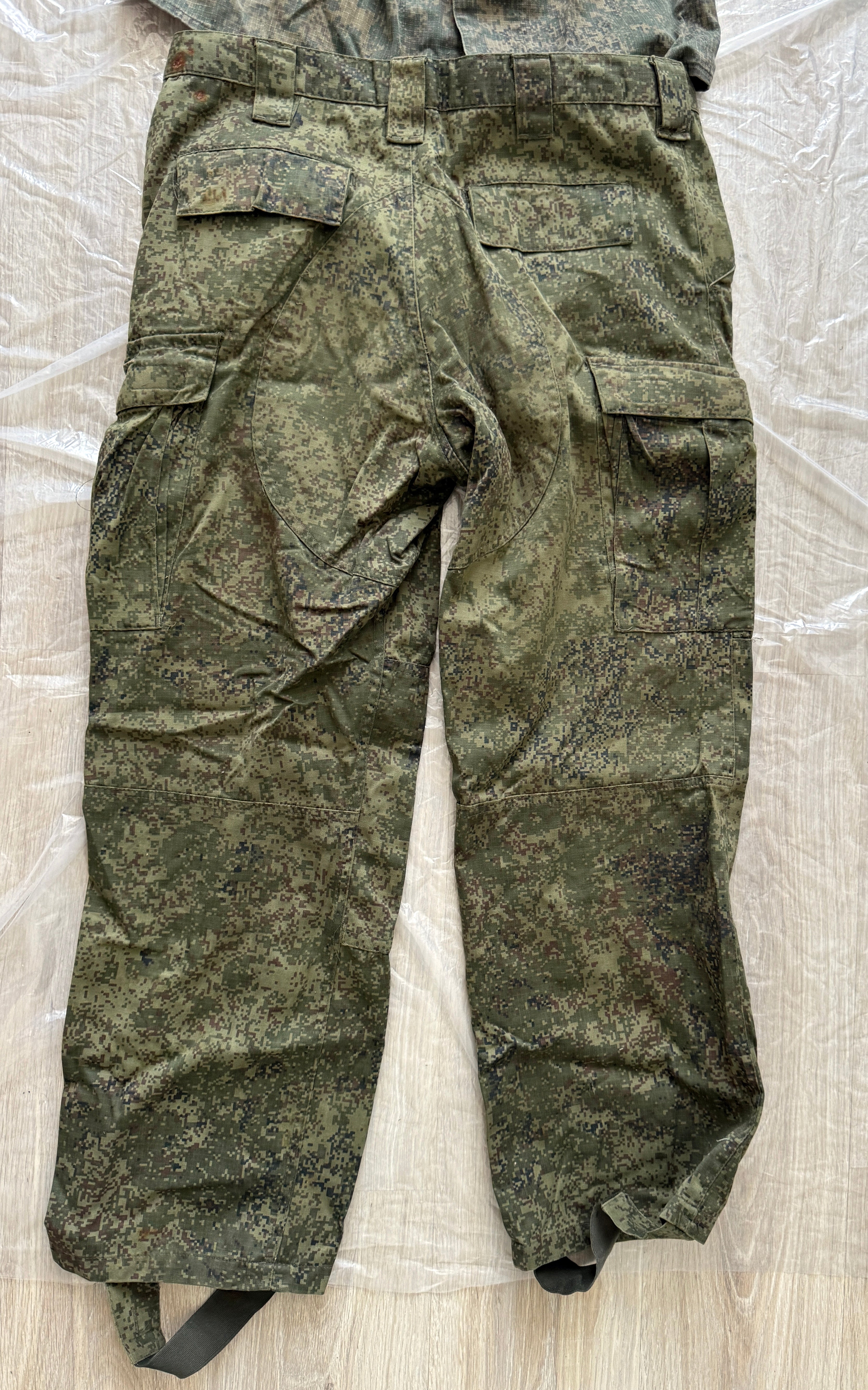 Trophy russian soldier set uniform jacket cap costume pants camo russia military army Ukraine war 2022-2024 #4