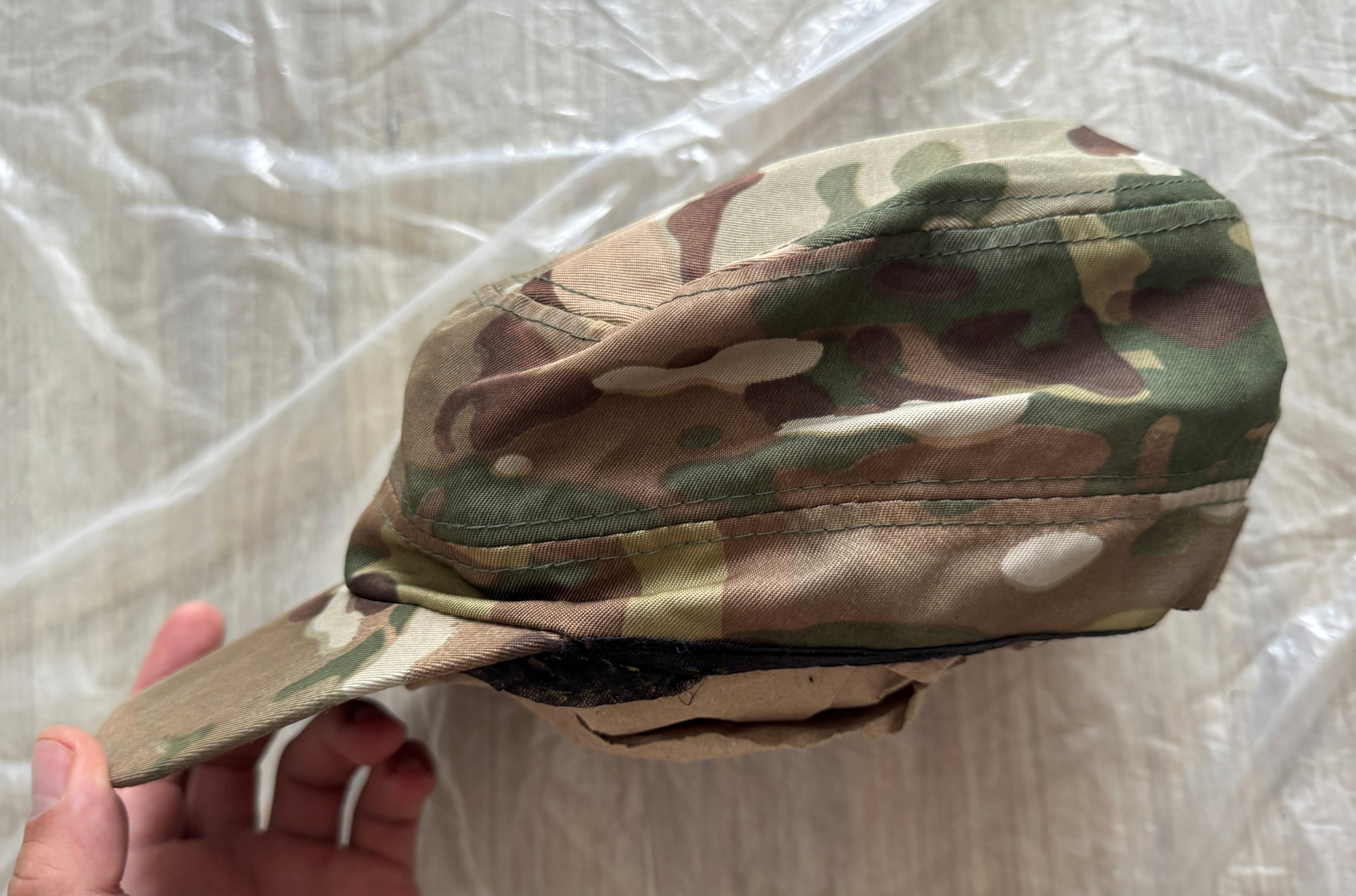 Trophy russian soldier uniform Kadyrovite Chechen cap hat patch camo military army Russia Ukraine war 2022-2024 rare #3