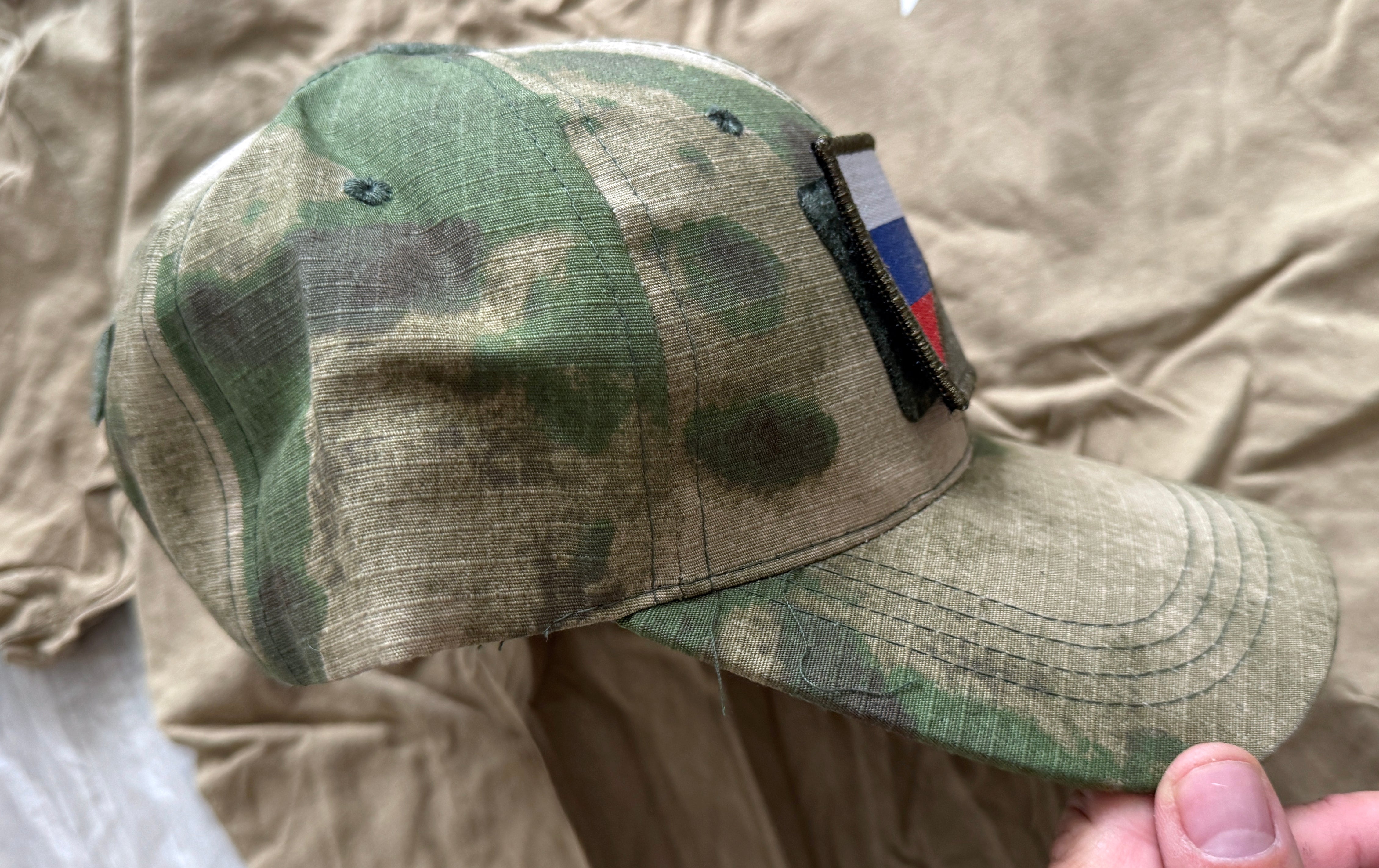 Trophy russian soldier Kadyrovite Chechen set uniform patch t-shirt cap camo moss russia military army Ukraine war 2022-2024