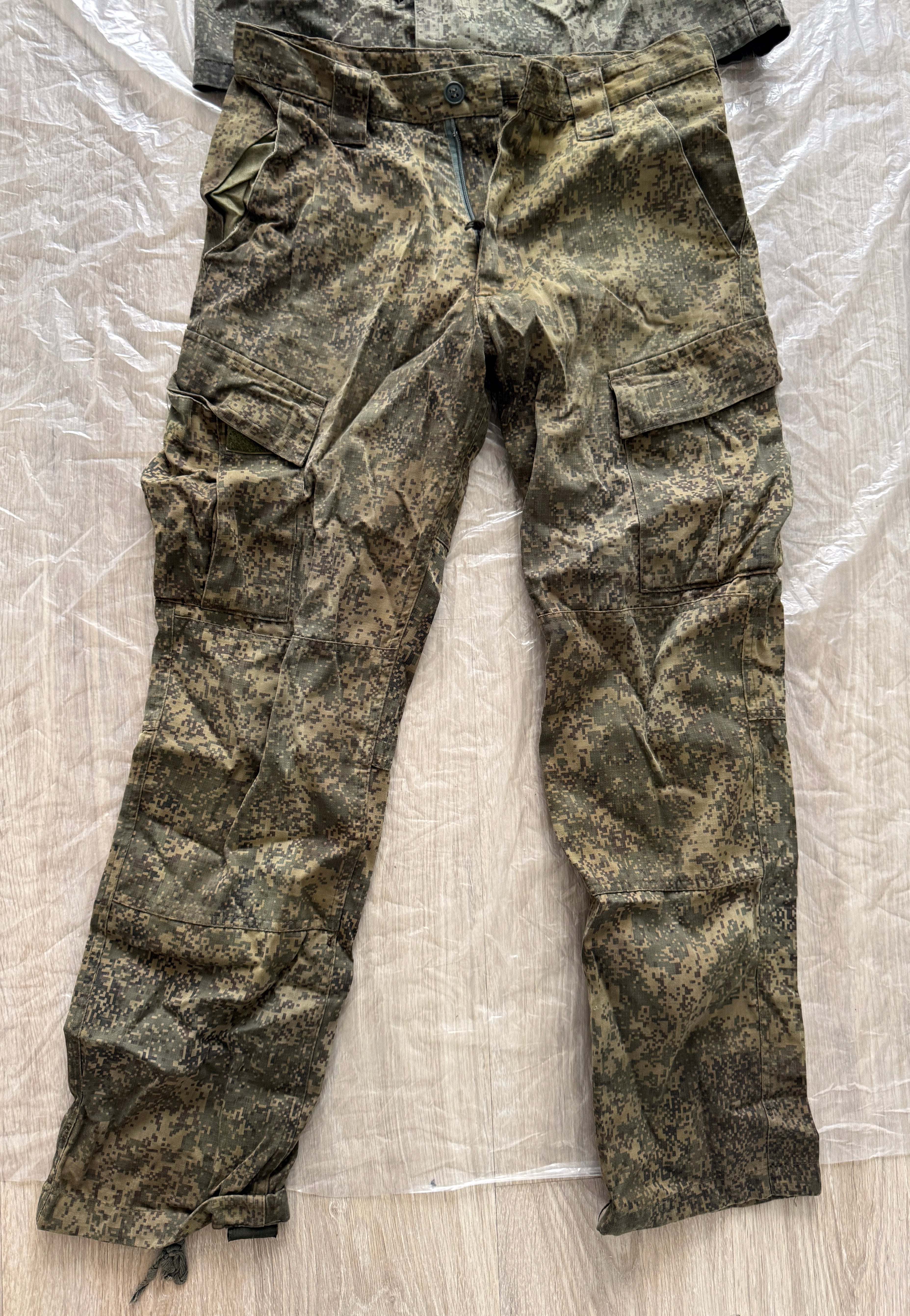 Trophy russian soldier set uniform jacket cap patch costume pants camo russia military army Ukraine war 2022-2024 #8