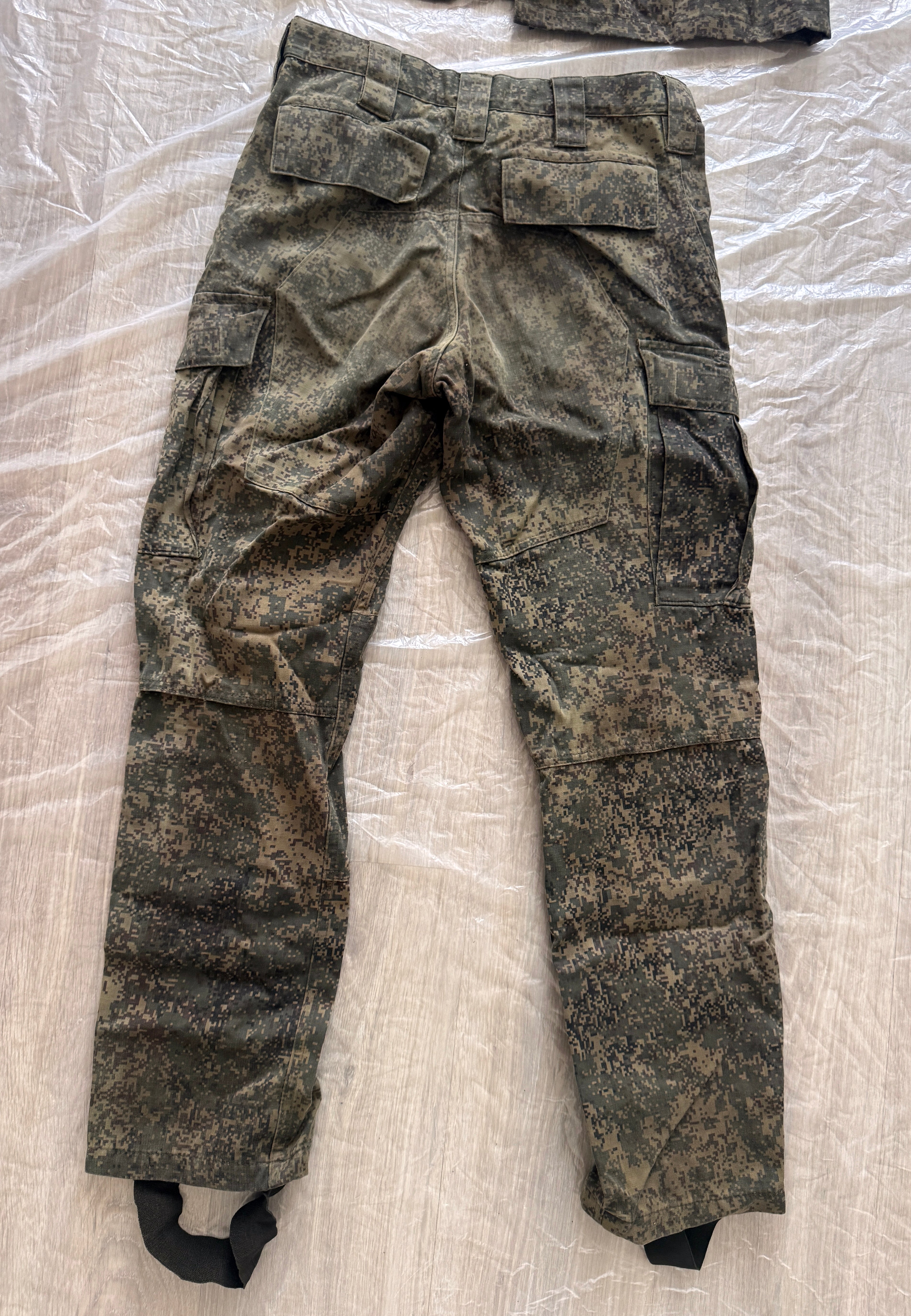 Trophy russian soldier set uniform jacket cap patch costume pants camo russia military army Ukraine war 2022-2024 #9
