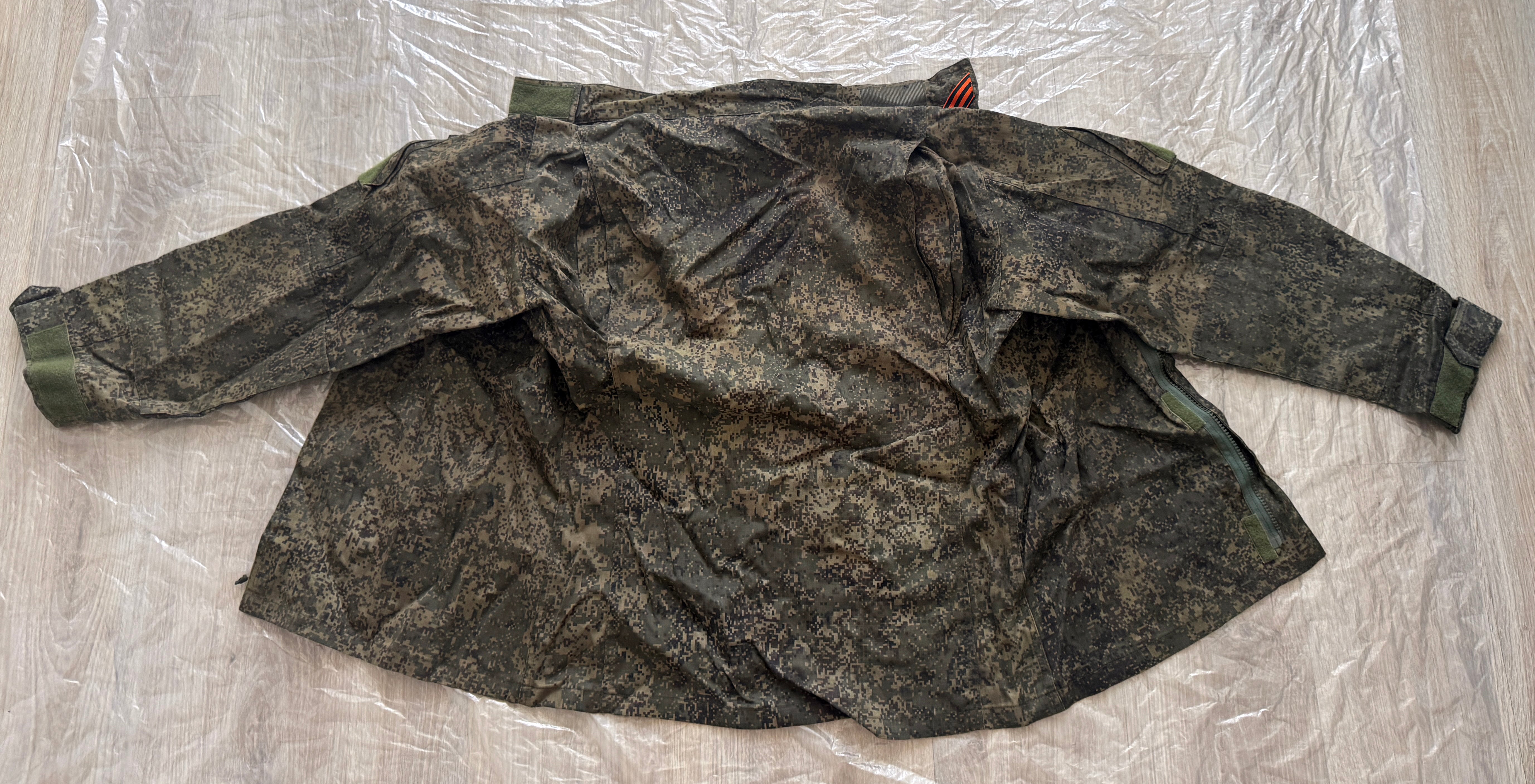 Trophy russian soldier set uniform jacket cap patch costume pants camo russia military army Ukraine war 2022-2024 #9