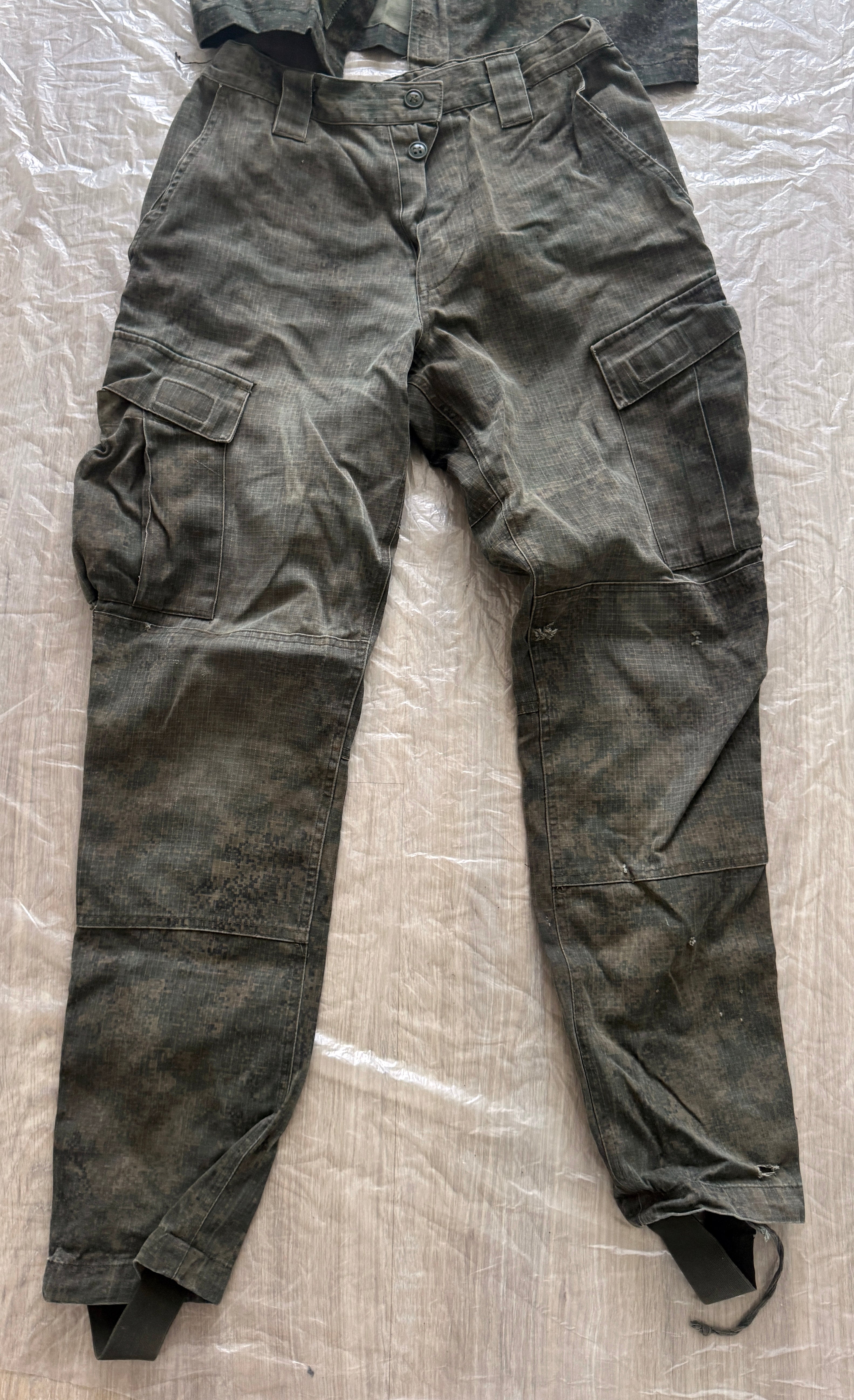 Trophy russian soldier set uniform jacket cap patch costume pants camo russia military army Ukraine war 2022-2024 #6