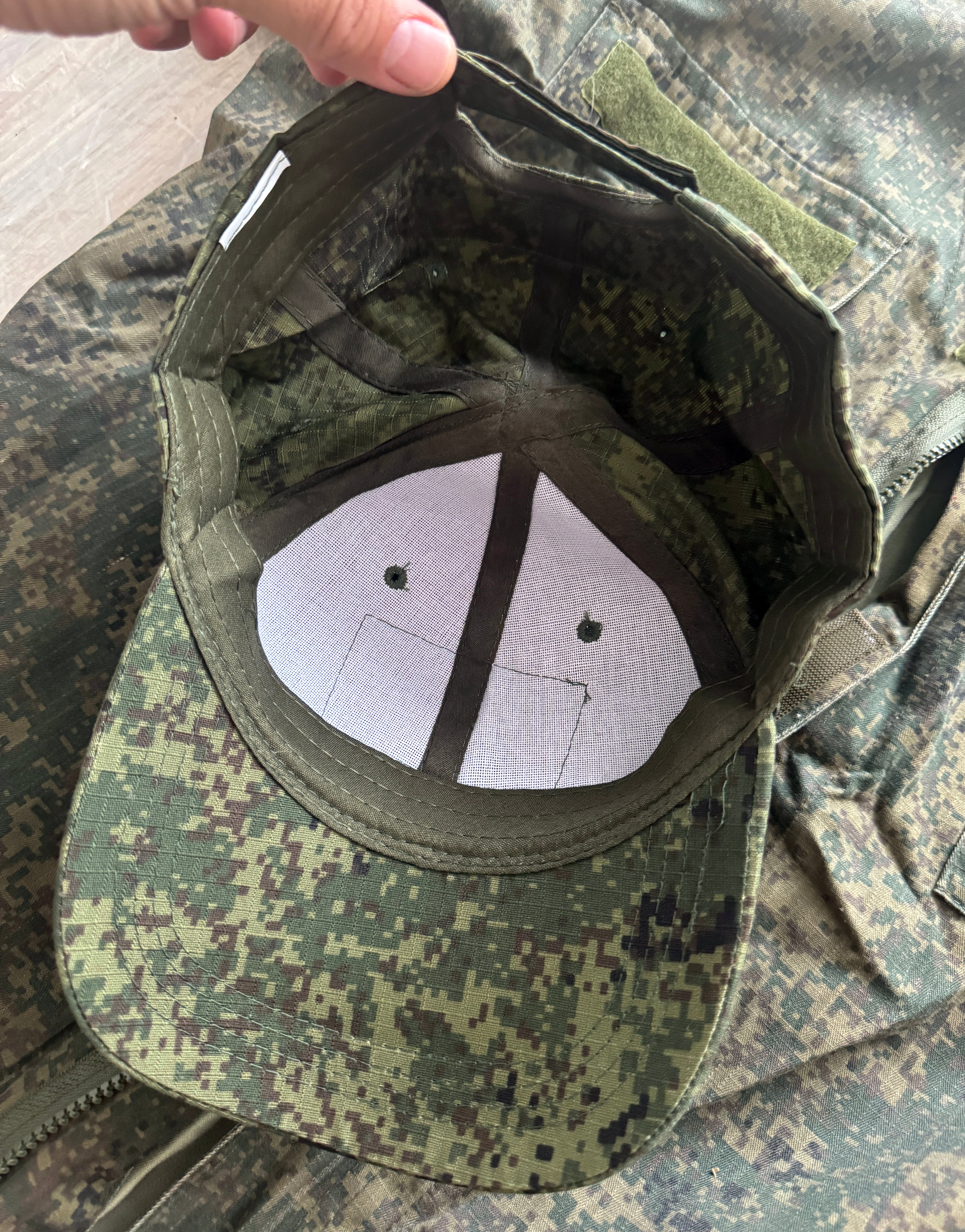 Trophy russian soldier set uniform jacket cap patch costume pants camo russia military army Ukraine war 2022-2024 #6
