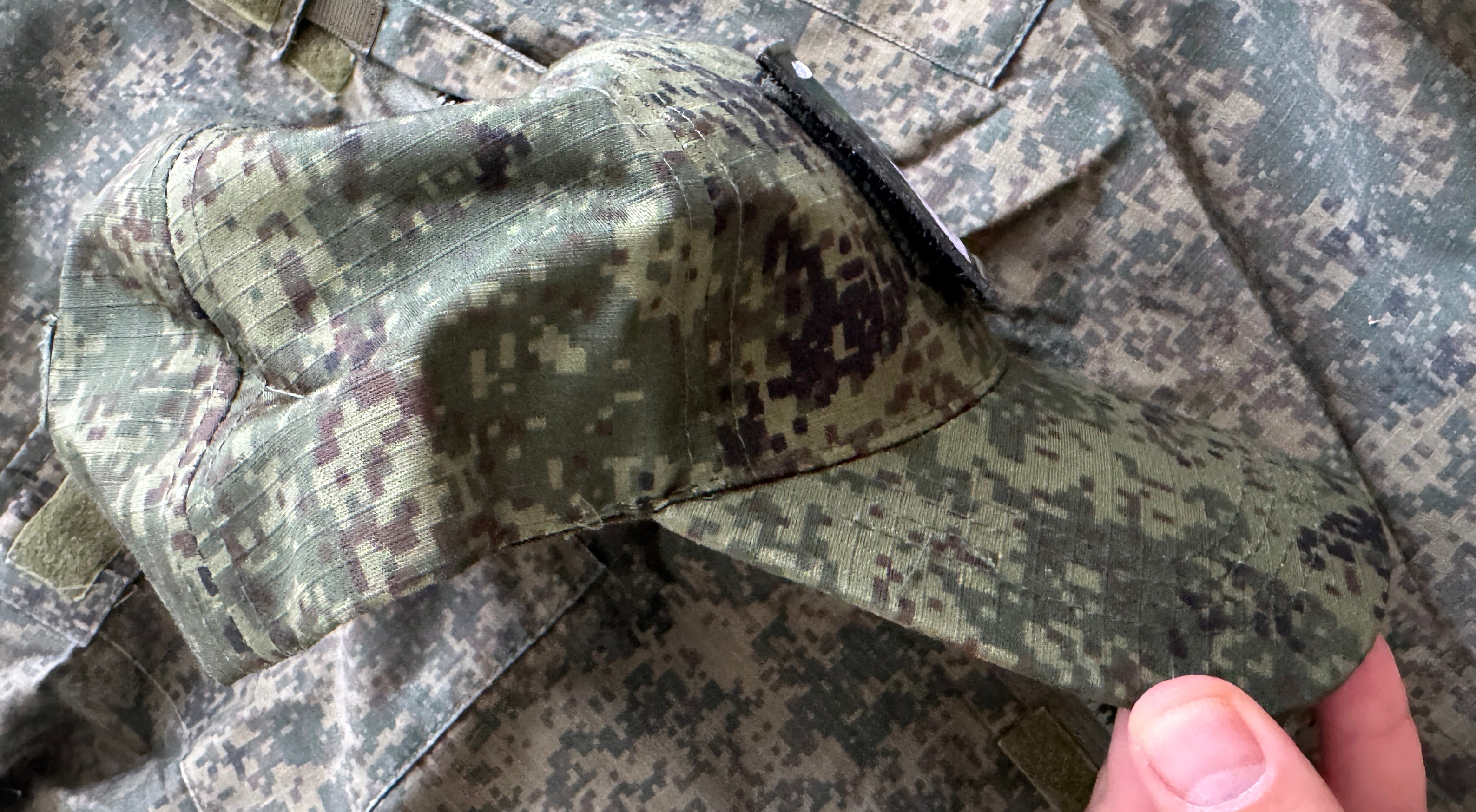 Trophy russian soldier set uniform jacket cap patch costume pants camo russia military army Ukraine war 2022-2024 #6