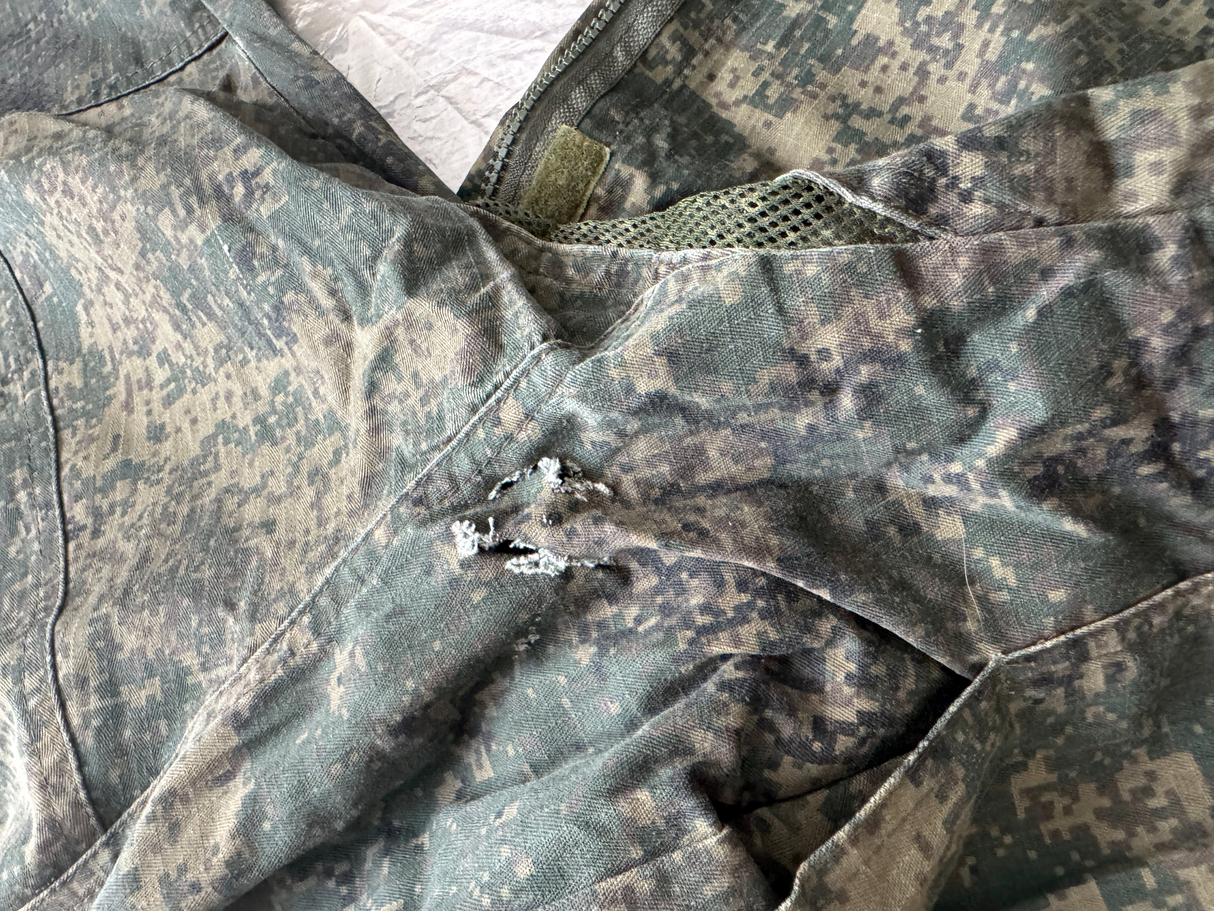 Trophy russian soldier set uniform jacket cap patch costume pants camo russia military army Ukraine war 2022-2024 #6