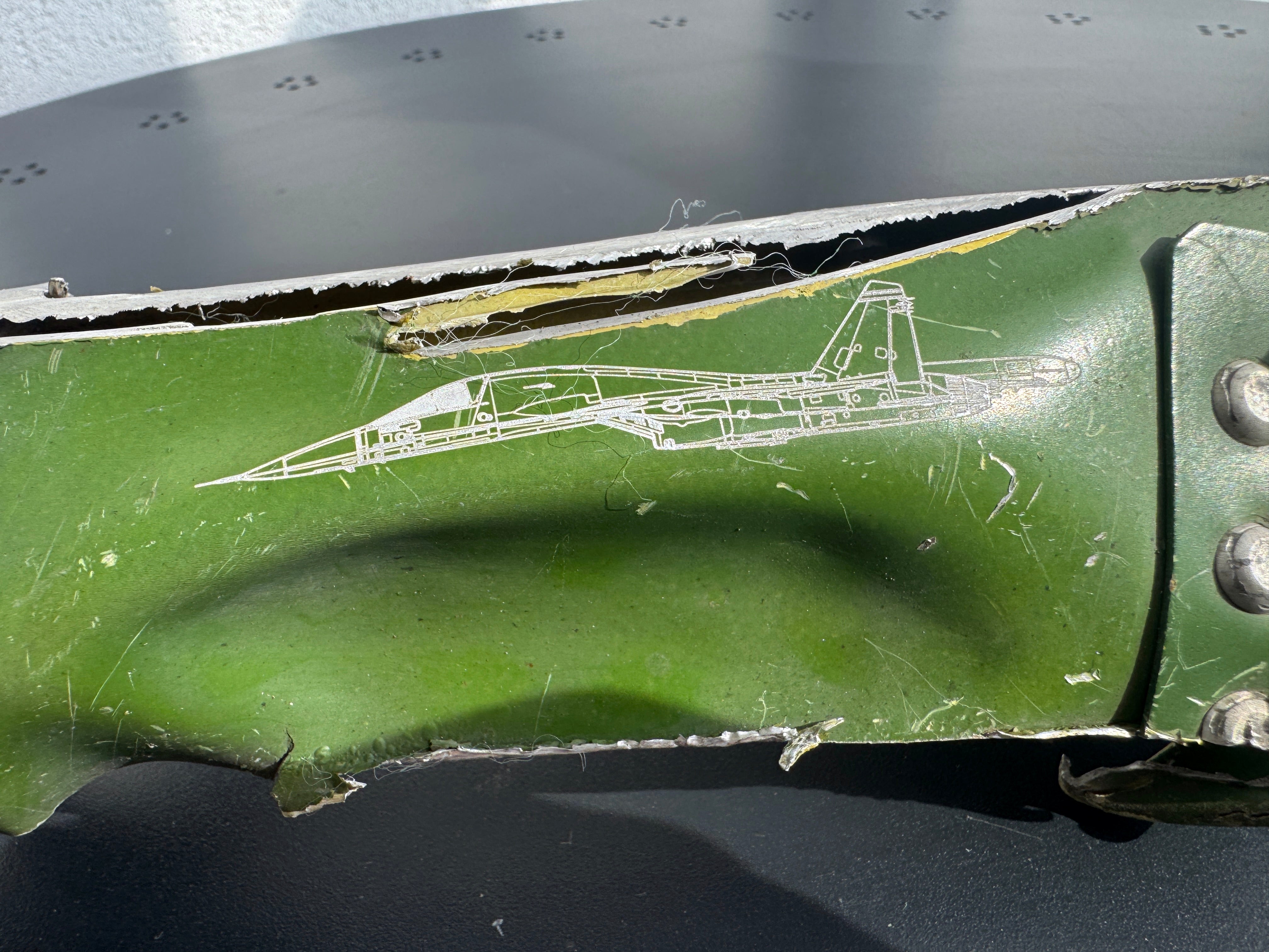 Trophy part of the front-line supersonic fighter-bomber SU 34 russian shot down aviation russia Ukraine war #120