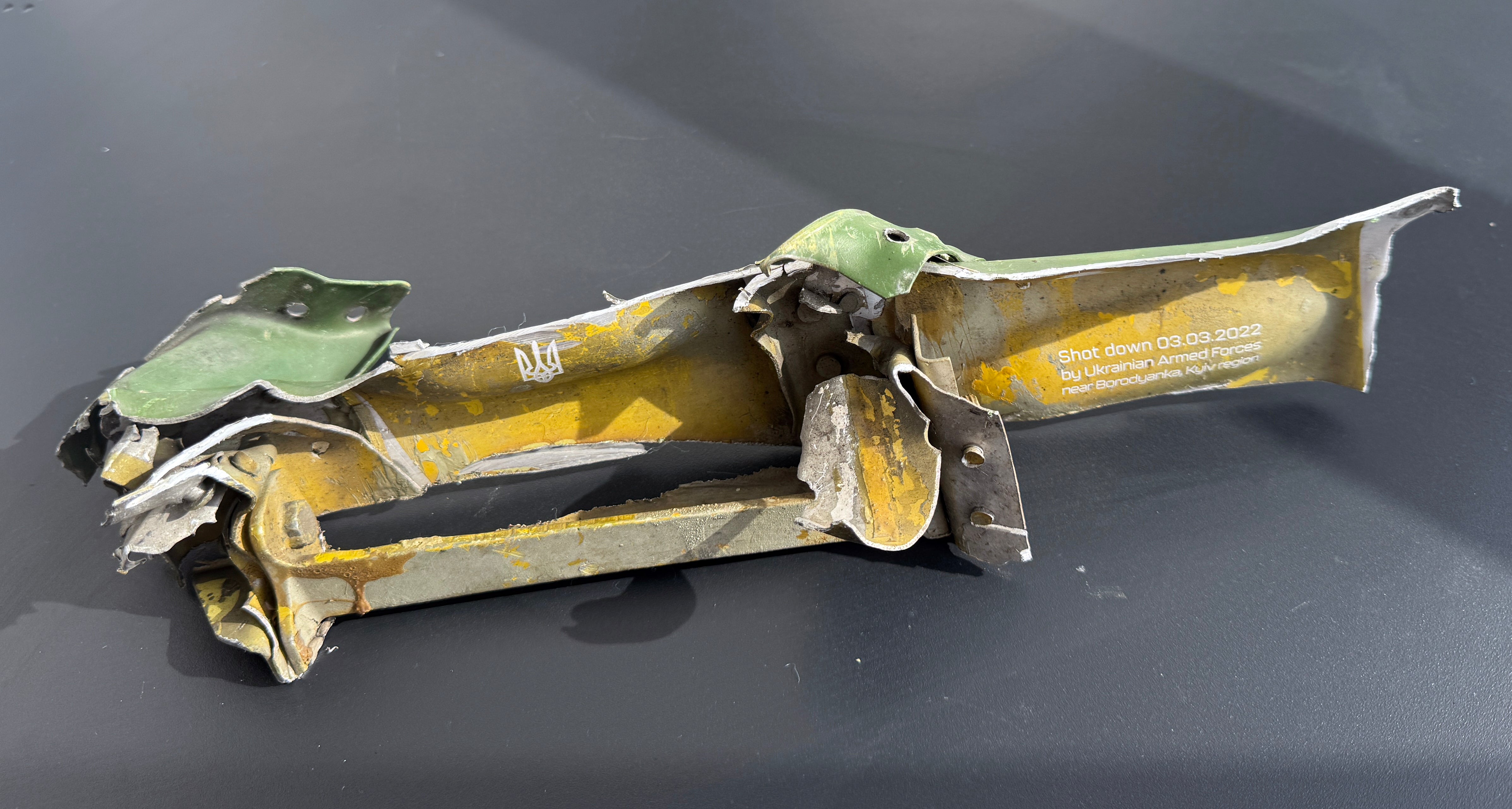 Trophy part of the front-line supersonic fighter-bomber SU 34 russian shot down aviation russia Ukraine war #120
