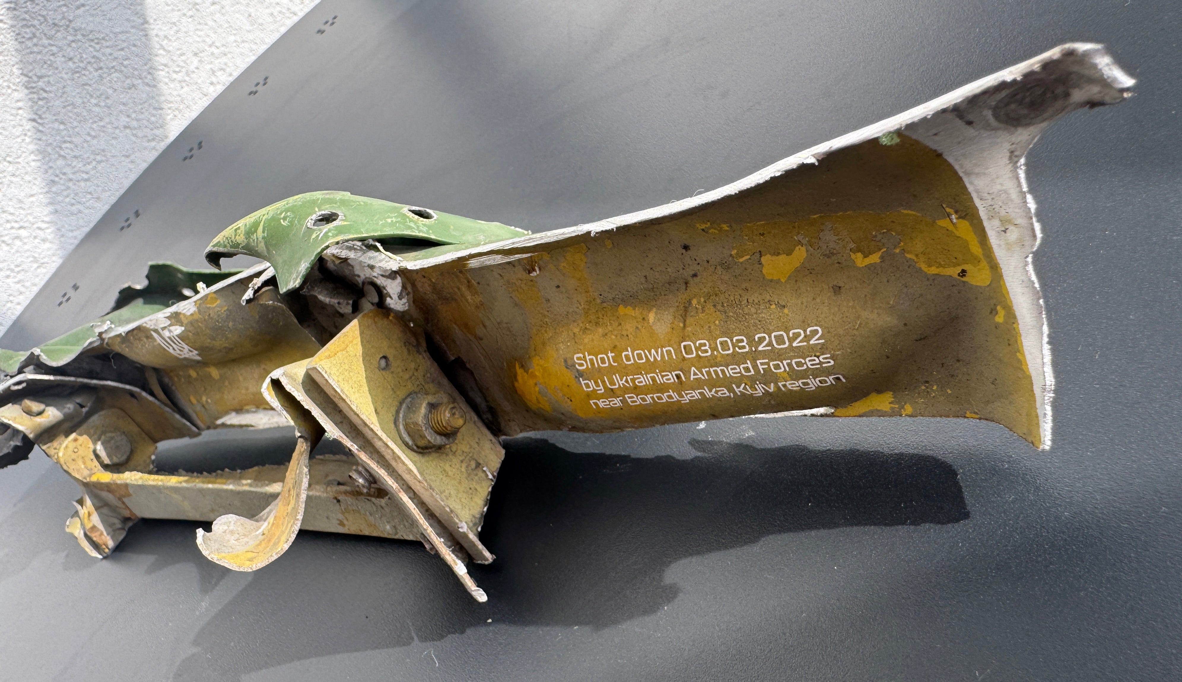 Trophy part of the front-line supersonic fighter-bomber SU 34 russian shot down aviation russia Ukraine war #120