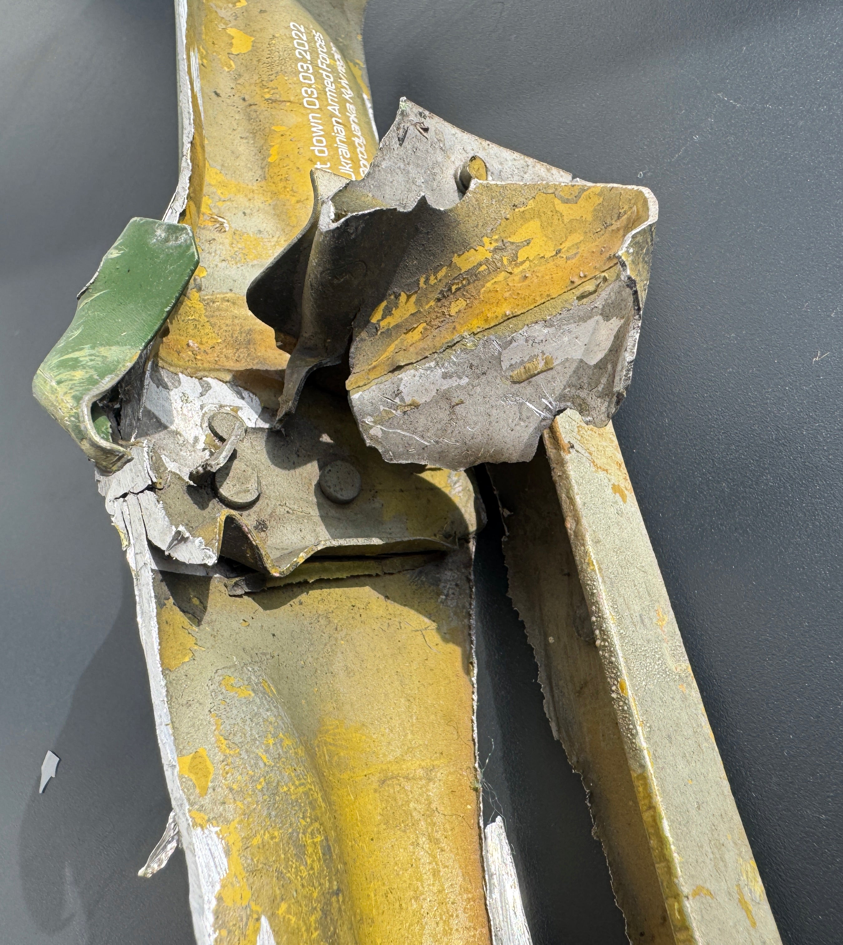 Trophy part of the front-line supersonic fighter-bomber SU 34 russian shot down aviation russia Ukraine war #120