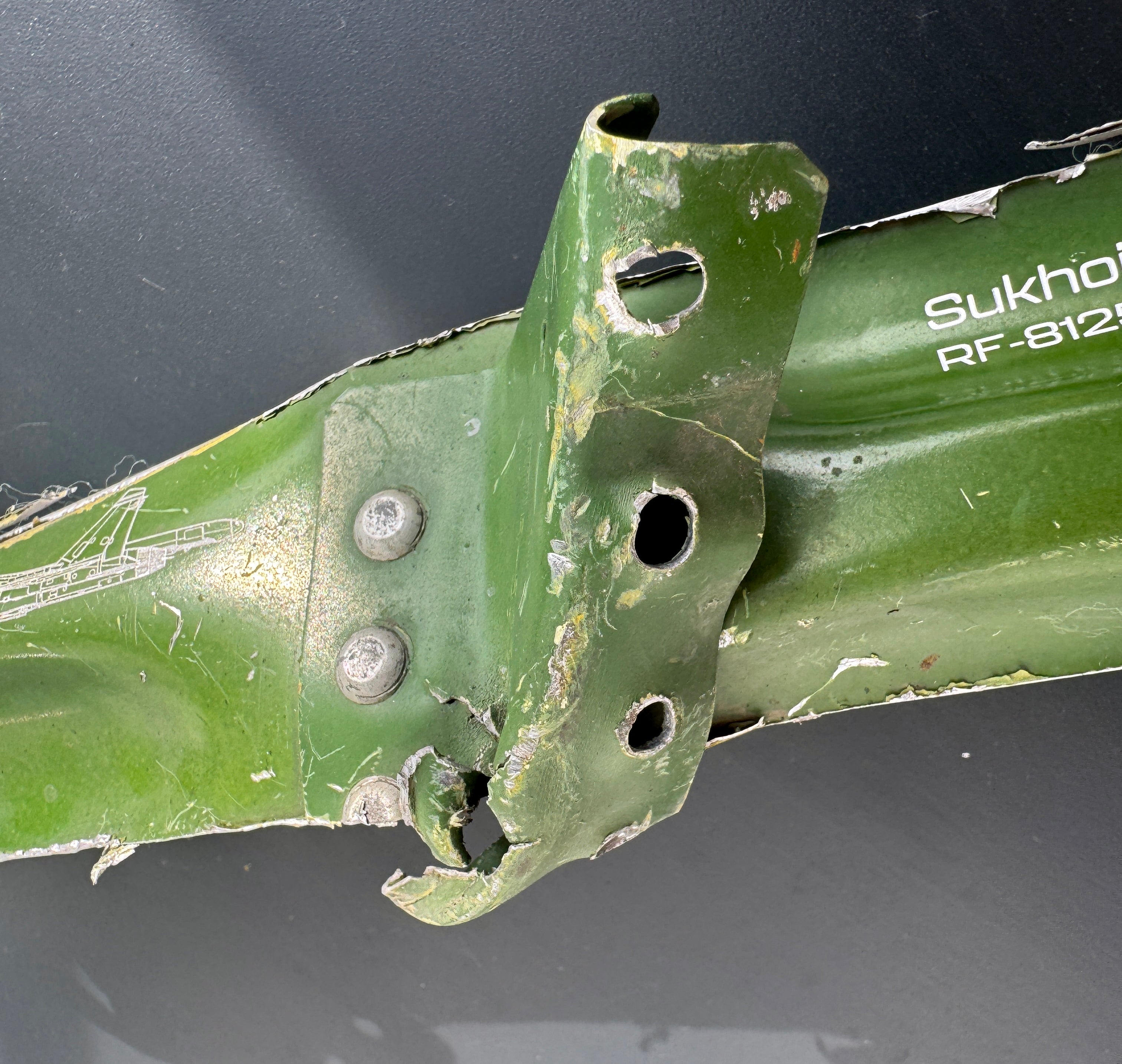 Trophy part of the front-line supersonic fighter-bomber SU 34 russian shot down aviation russia Ukraine war #120