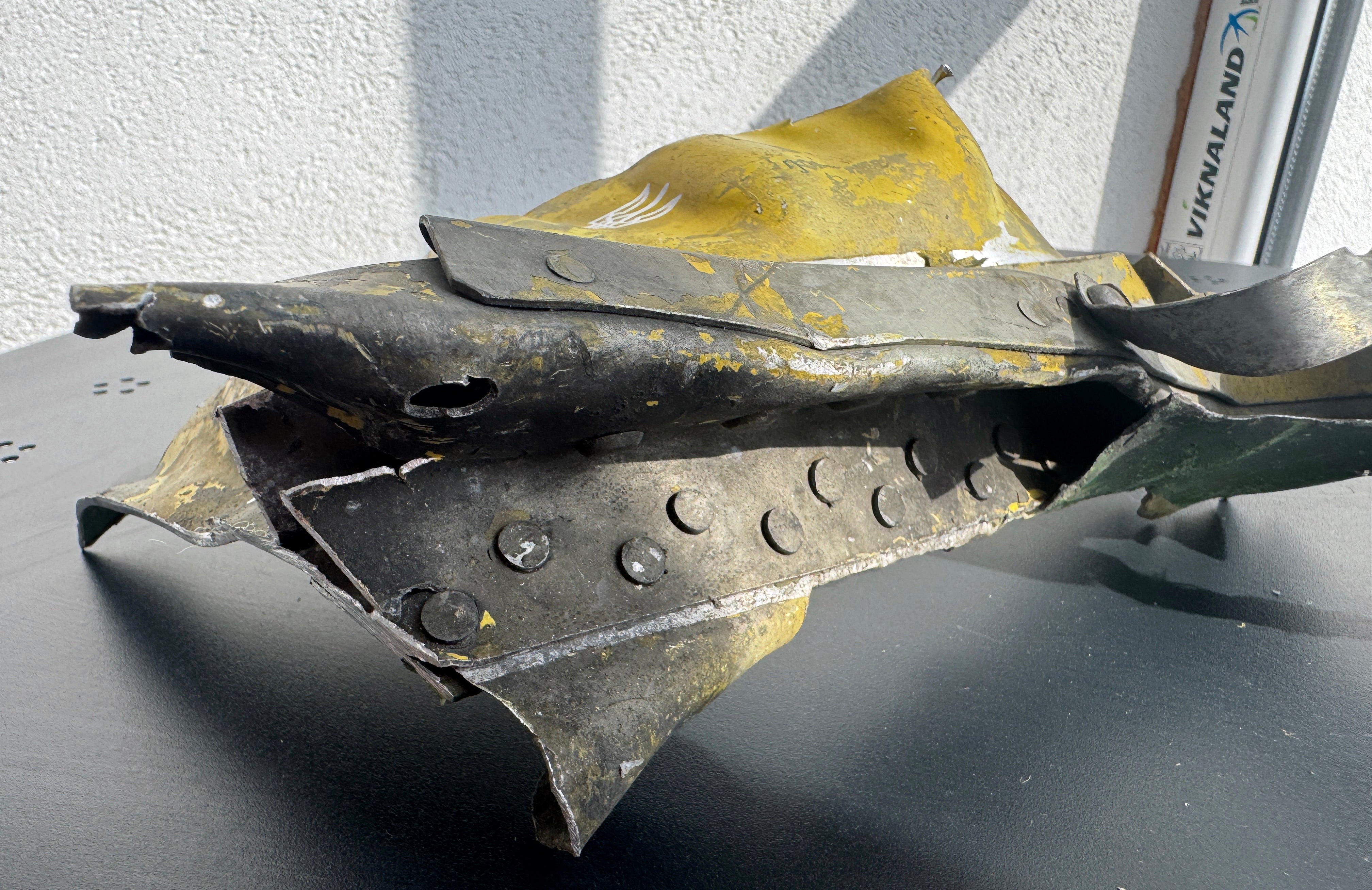 Trophy part of the front-line supersonic fighter-bomber SU 34 russian shot down aviation russia Ukraine war #130