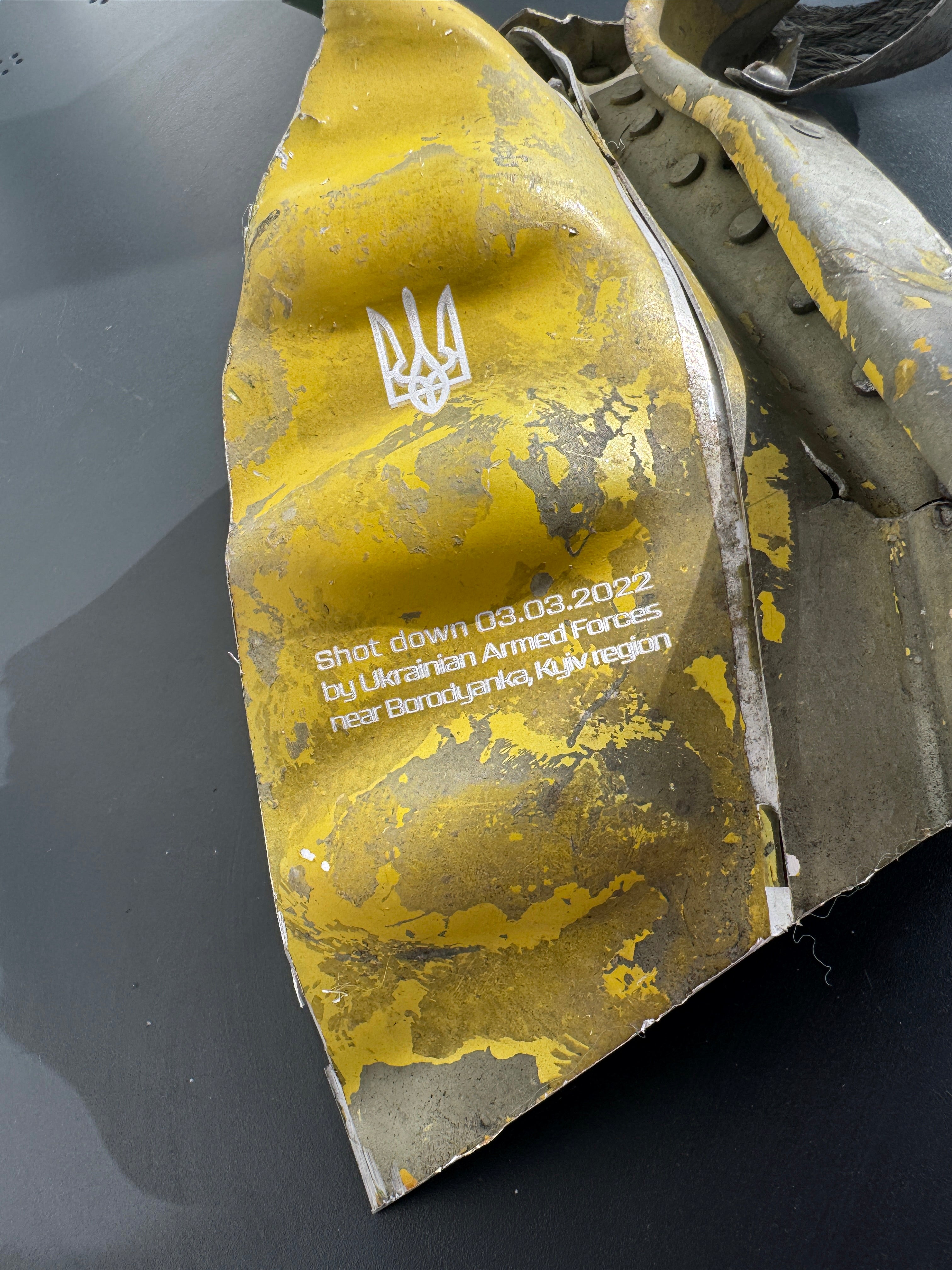 Trophy part of the front-line supersonic fighter-bomber SU 34 russian shot down aviation russia Ukraine war #130