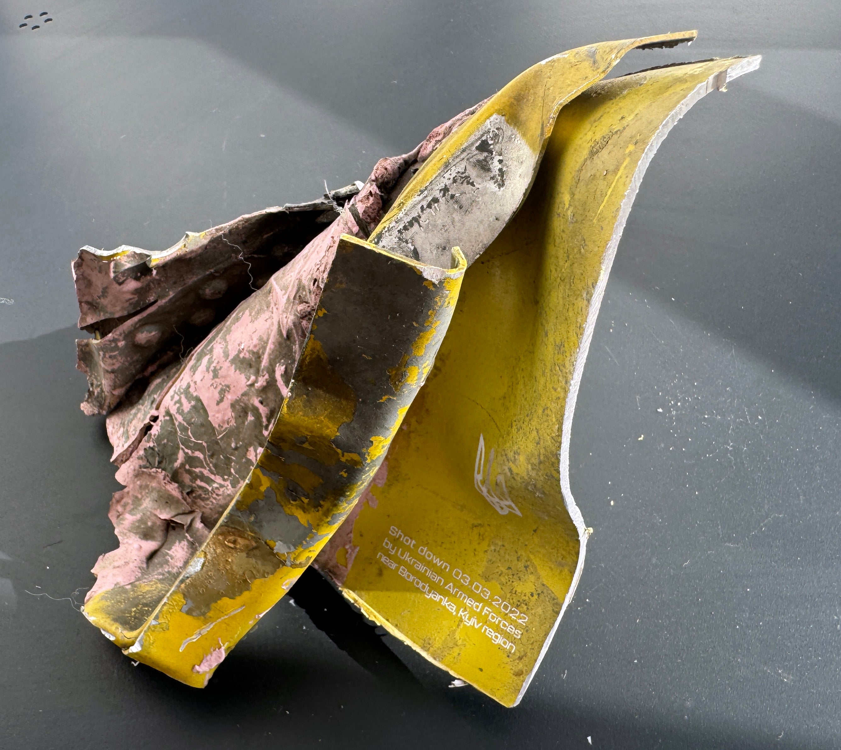 Trophy part of the front-line supersonic fighter-bomber SU 34 russian shot down aviation russia Ukraine war #139