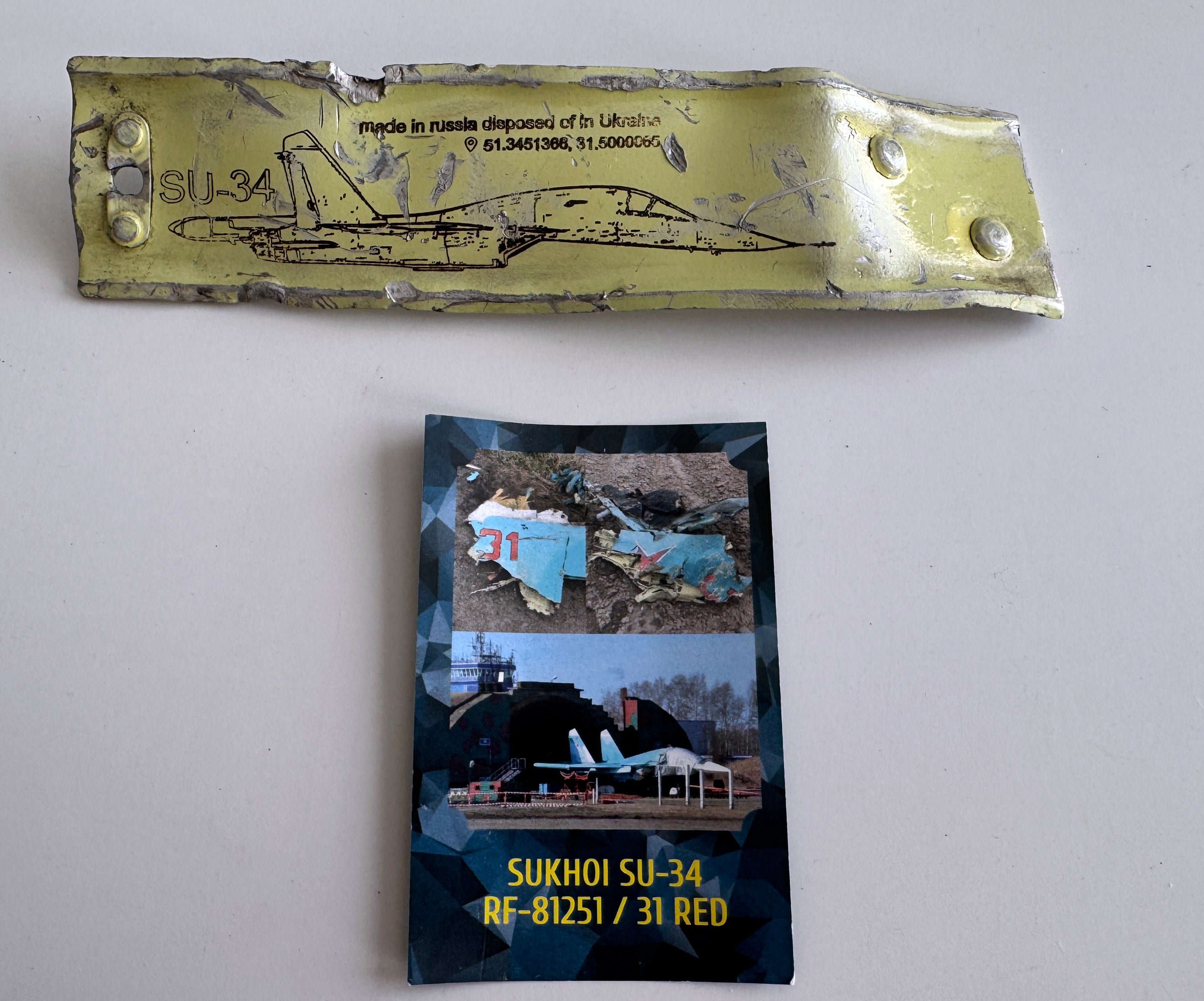 Trophy part of the front-line supersonic fighter-bomber SU 34 russian aviation russia Ukraine war #58