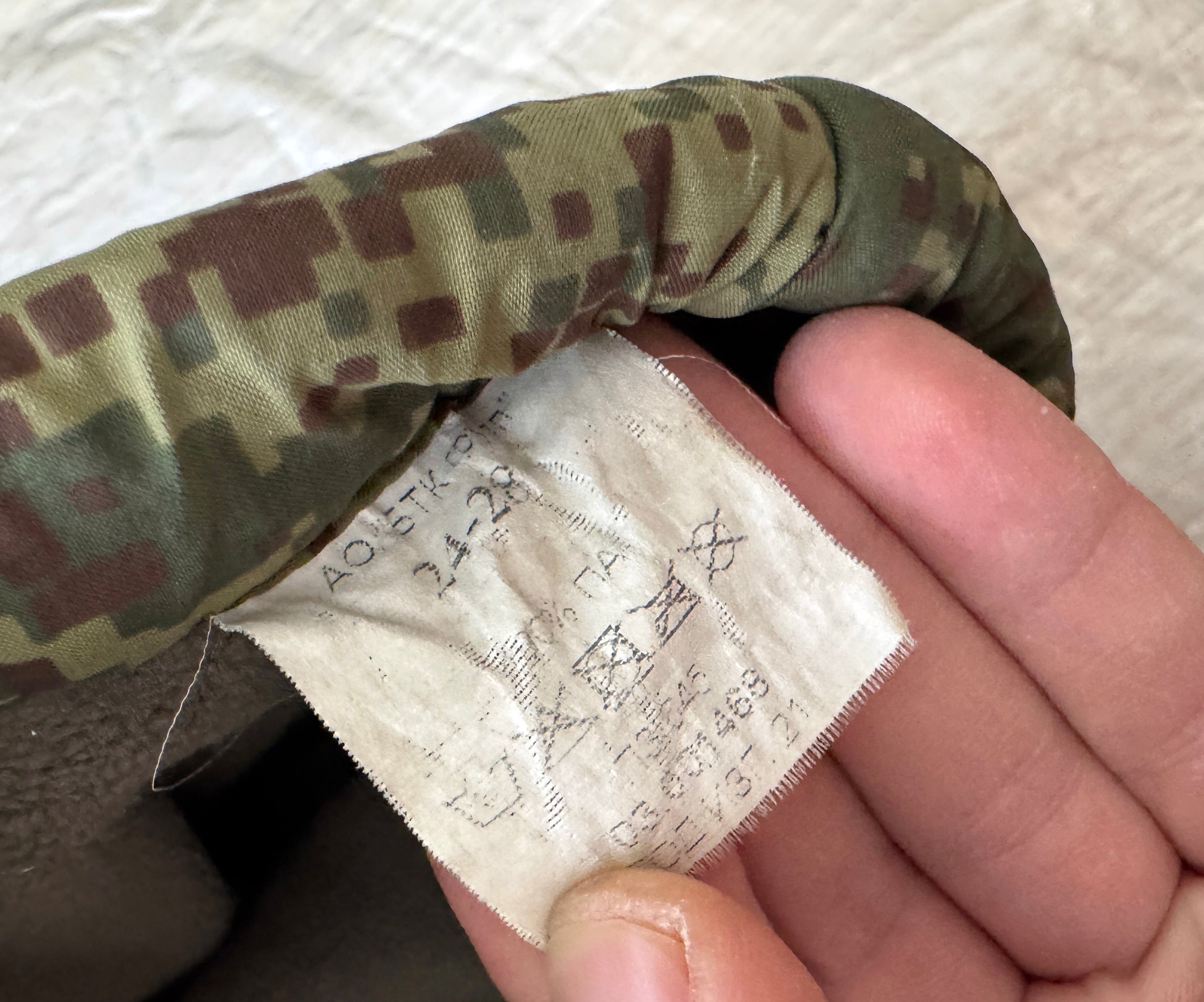 Trophy russian soldier set intelligence uniform winter jacket patch costume pants hat vest balaclava gloves camo russia military army Ukraine war 2022-2024 #6