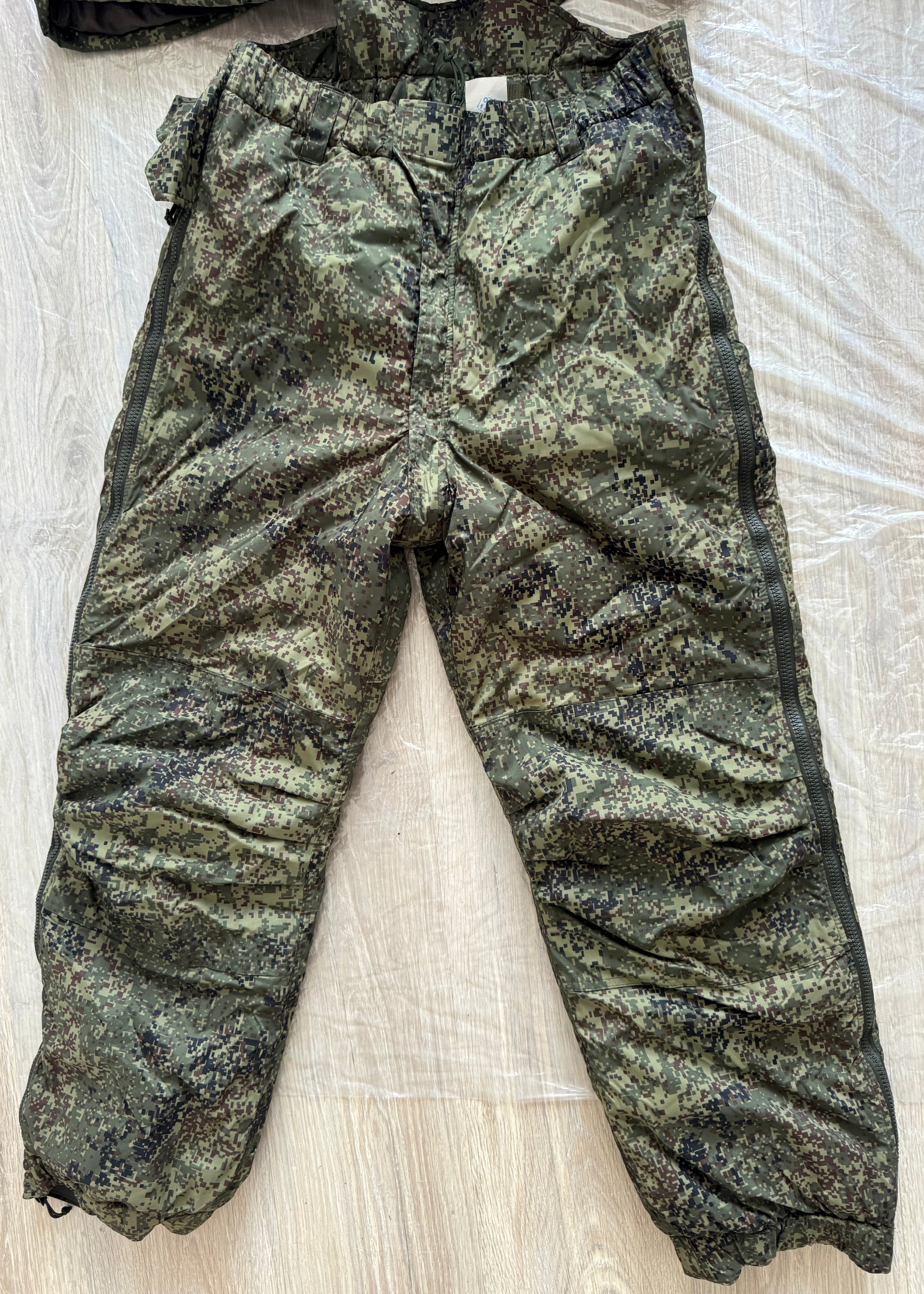 Trophy russian soldier set intelligence uniform winter jacket patch costume pants hat vest balaclava gloves camo russia military army Ukraine war 2022-2024 #6