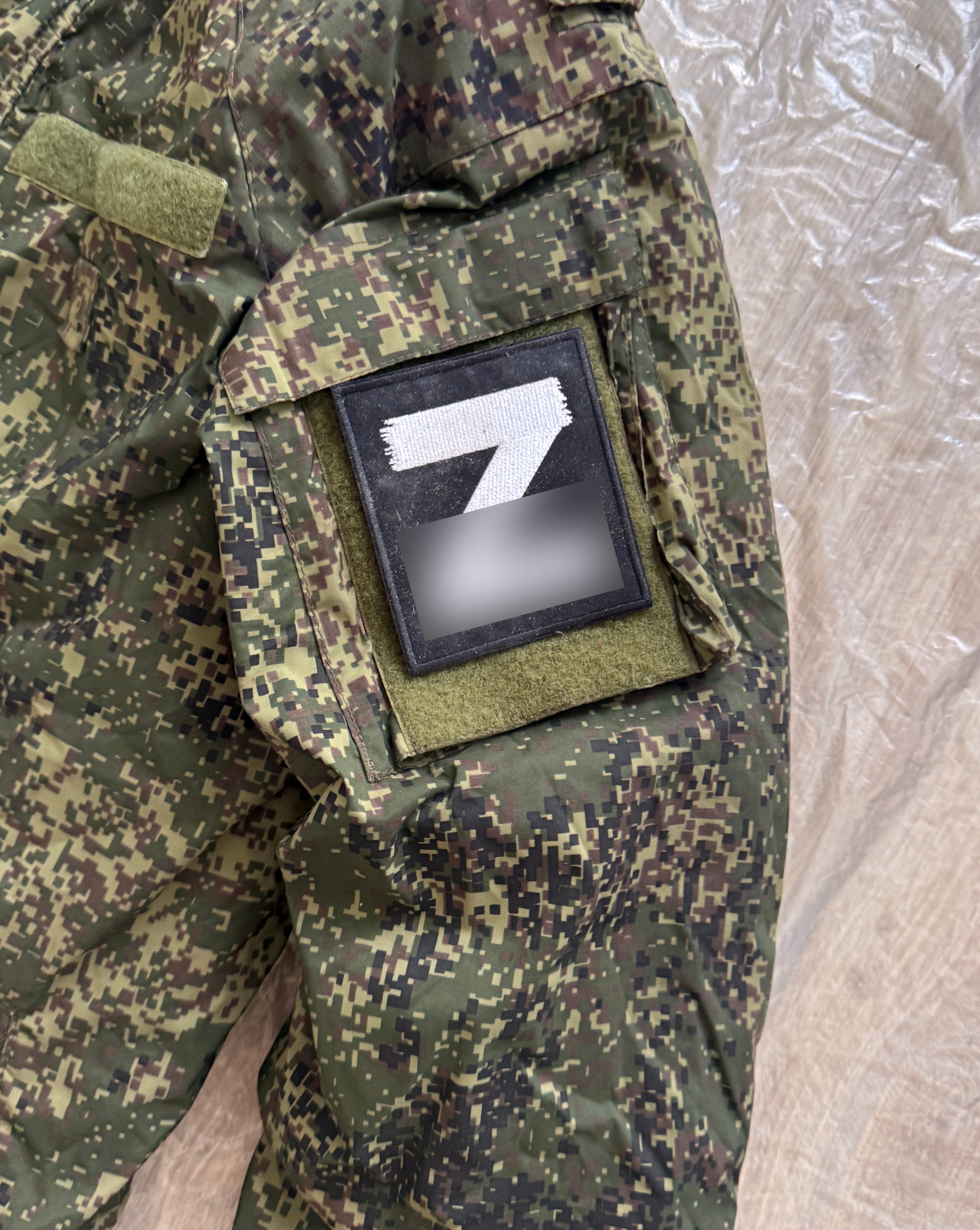Trophy russian soldier set intelligence uniform winter jacket patch costume pants hat vest balaclava gloves camo russia military army Ukraine war 2022-2024 #6