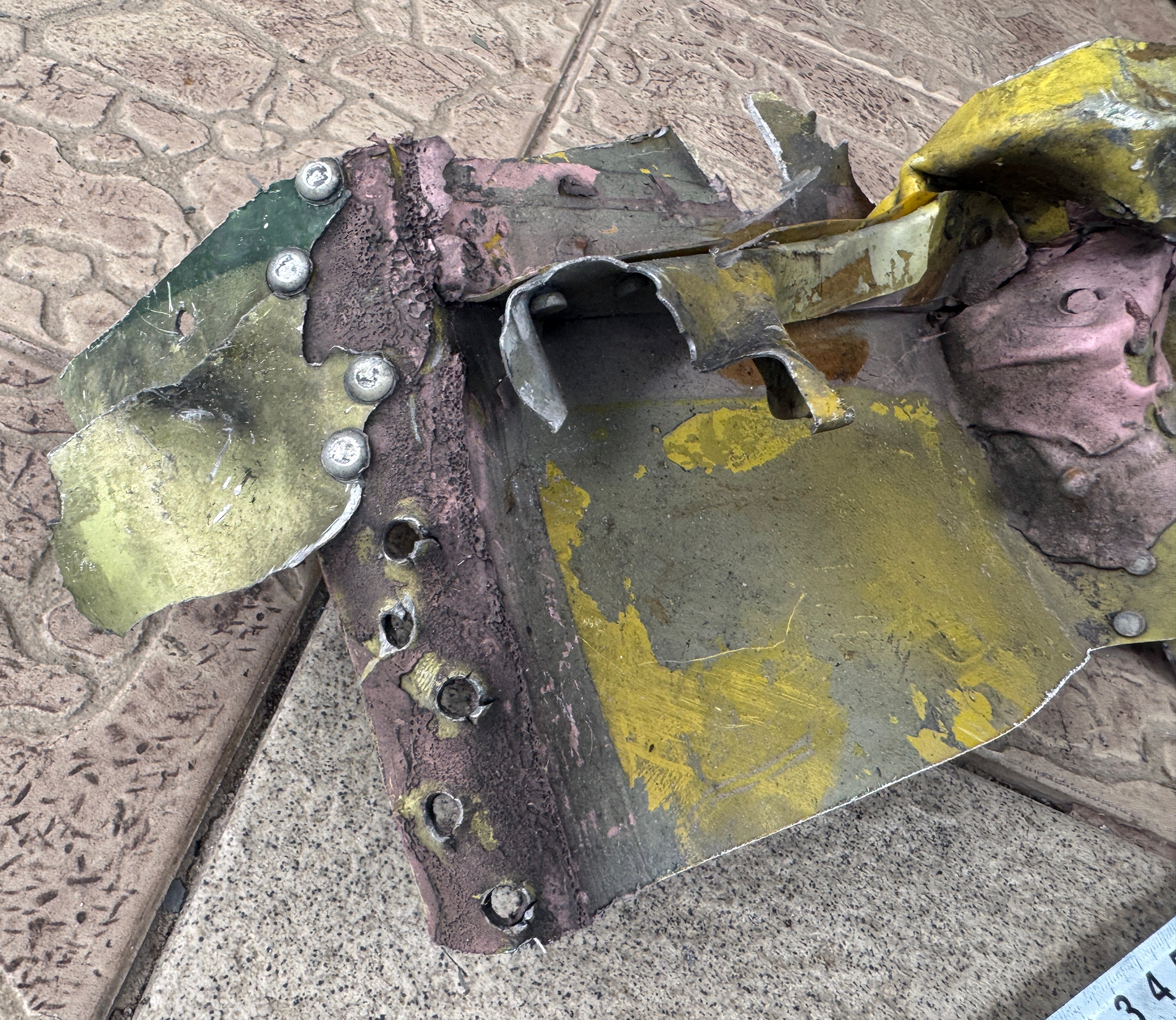 Trophy part of the front-line supersonic fighter-bomber SU 34 russian shot down aviation russia Ukraine war #94