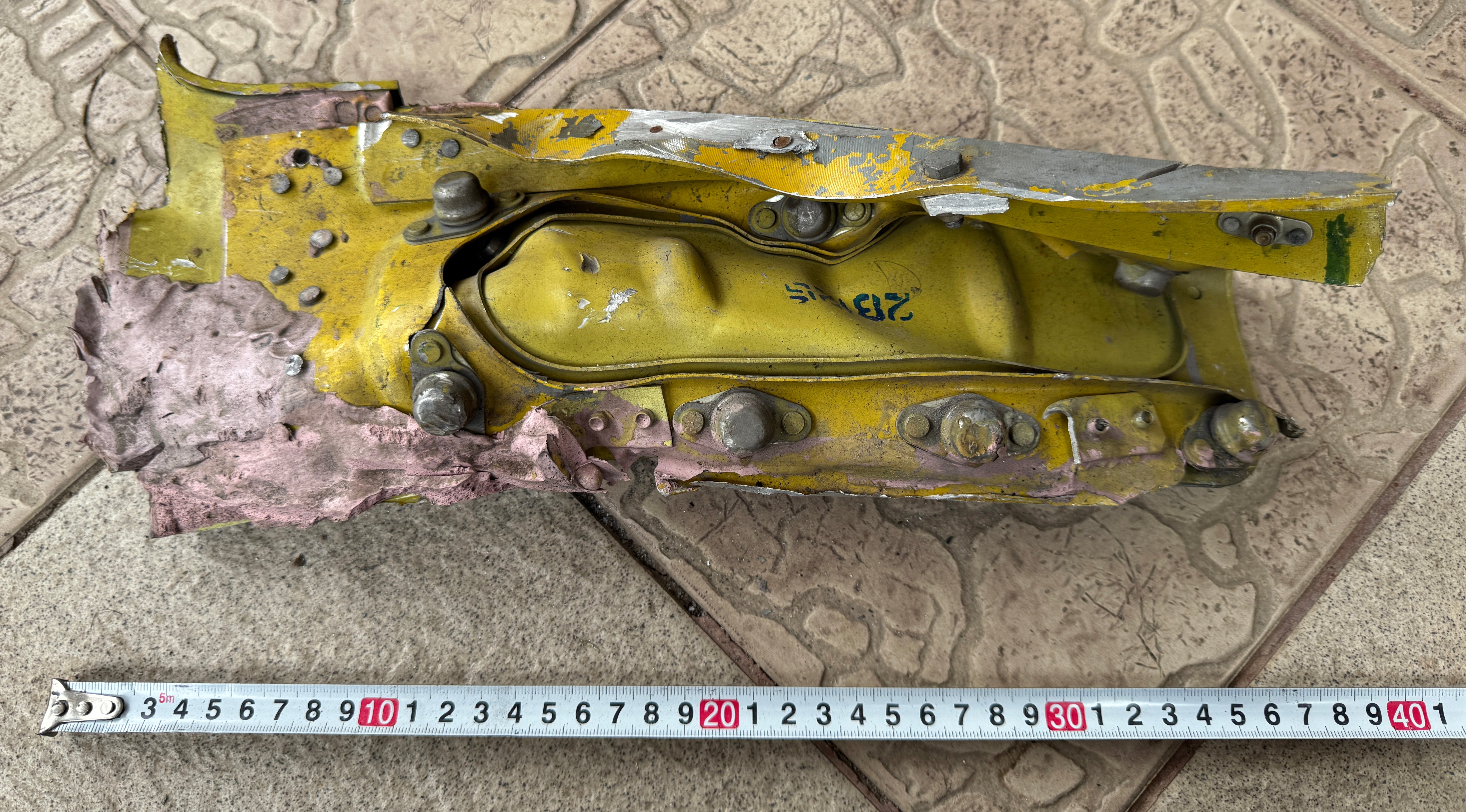 Trophy part of the front-line supersonic fighter-bomber SU 34 russian shot down aviation russia Ukraine war #106