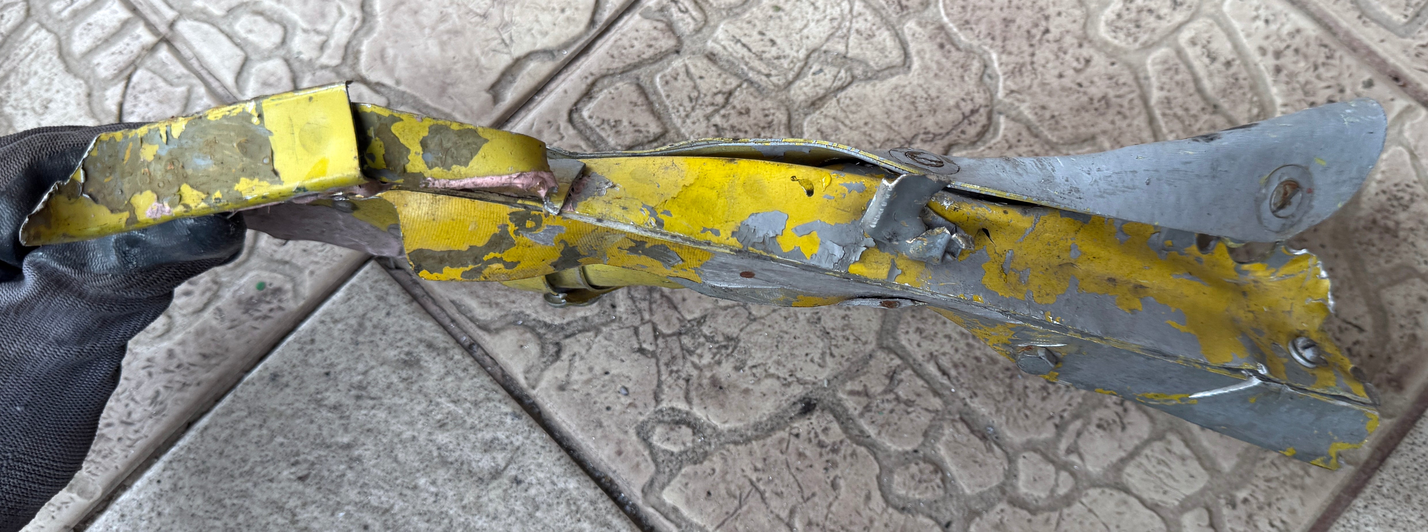 Trophy part of the front-line supersonic fighter-bomber SU 34 russian shot down aviation russia Ukraine war #106
