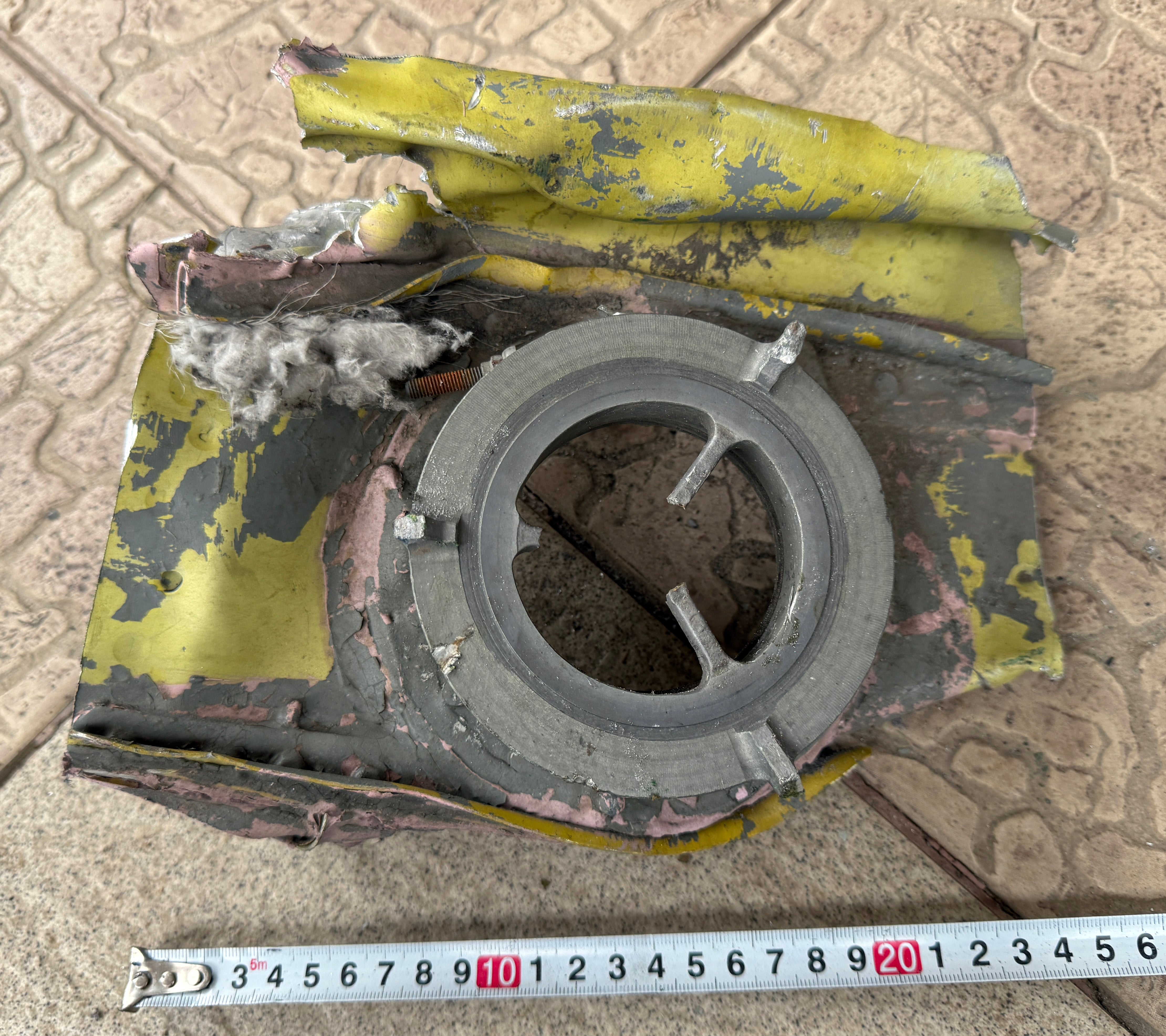 Trophy part of the front-line supersonic fighter-bomber SU 34 russian shot down aviation russia Ukraine war #108