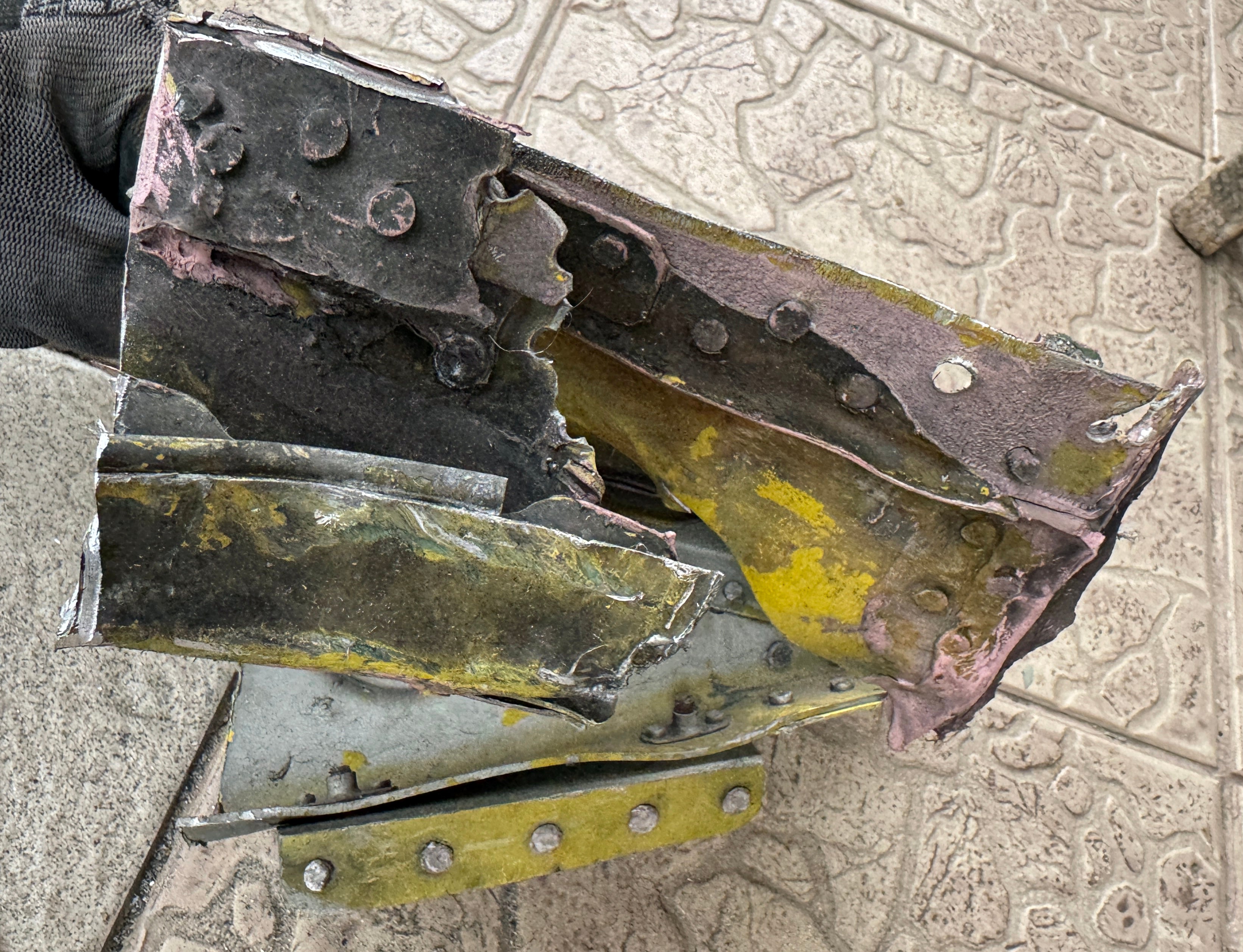 Trophy part of the front-line supersonic fighter-bomber SU 34 russian shot down aviation russia Ukraine war #109